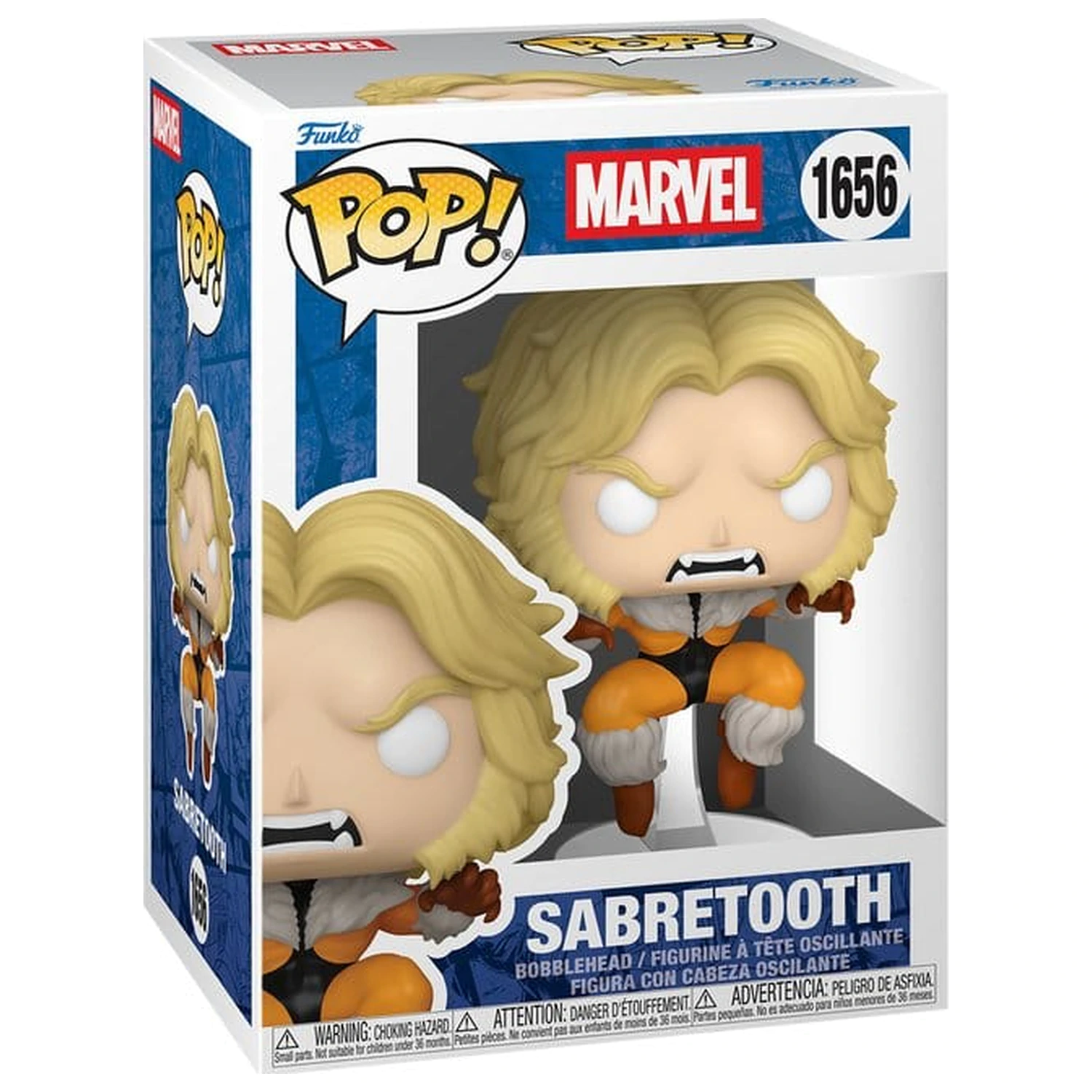 Marvel Weapon X Program Funko POP! Figurină de vinil Sabertooth 9 cm poza produsului