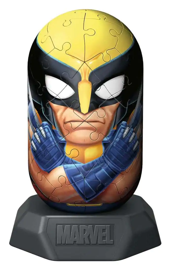 Marvel Hylkies Puzzle 3D Wolverine (55 piese) poza produsului