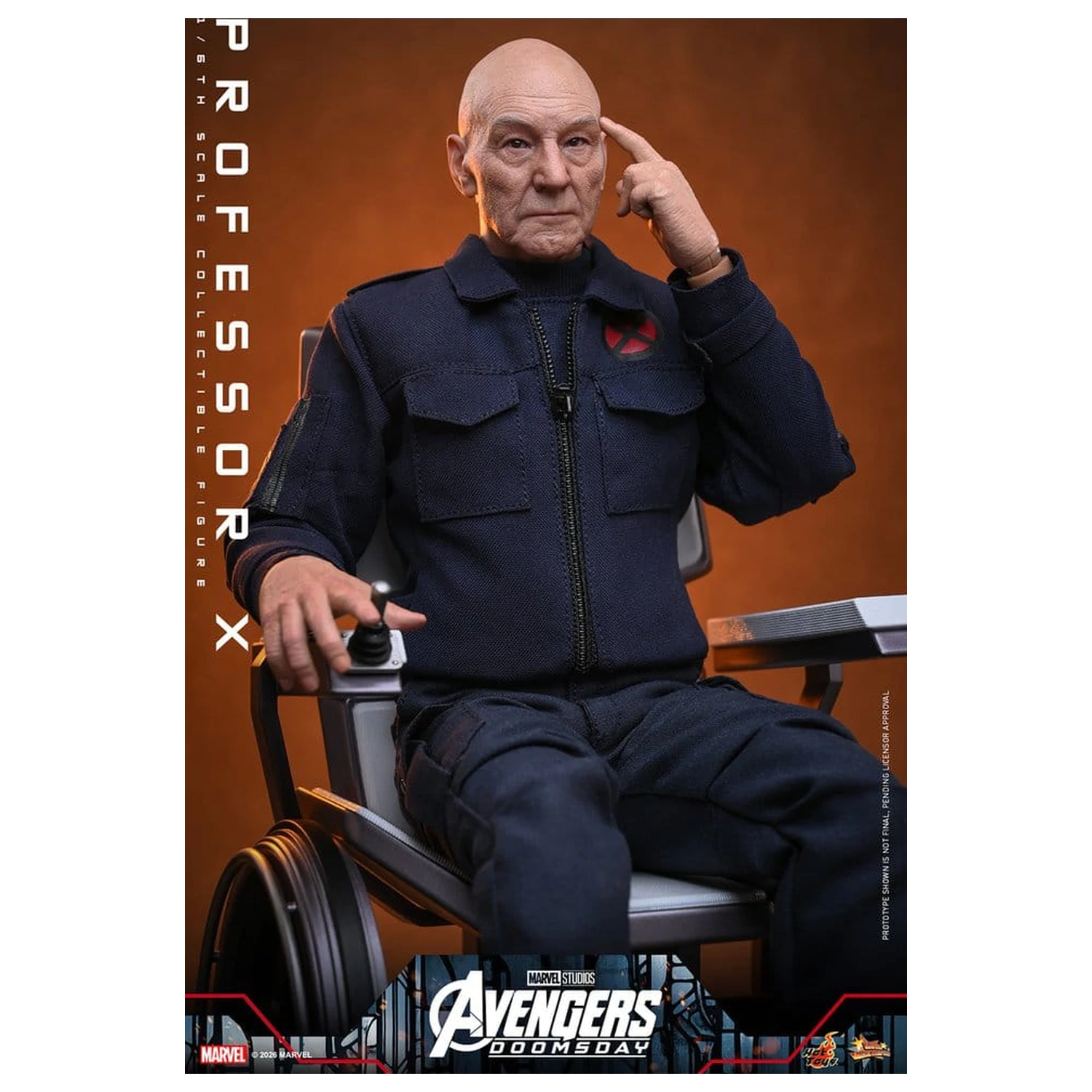 Marvel X-Men figurina de actiune 1/6 Profesor X 25 cm poza produsului