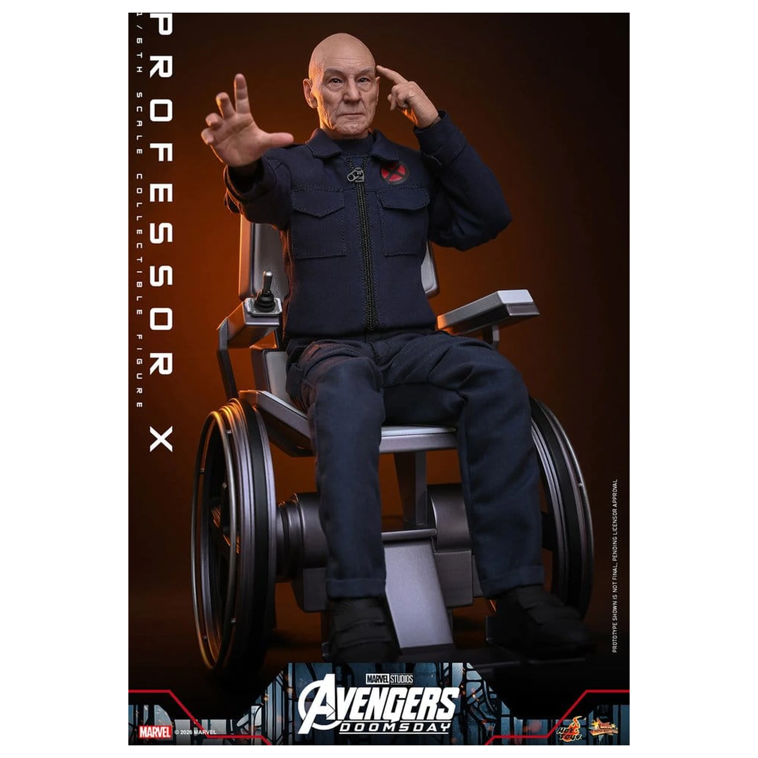 Marvel X-Men figurina de actiune 1/6 Profesor X 25 cm poza produsului
