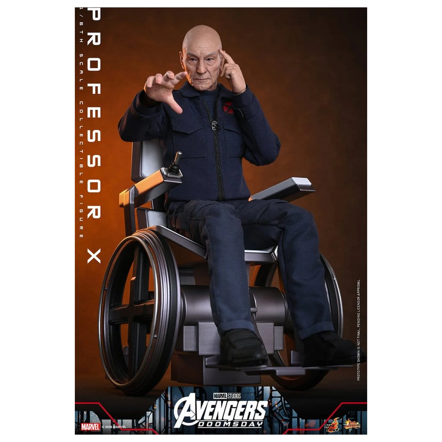 Marvel X-Men figurina de actiune 1/6 Profesor X 25 cm poza produsului