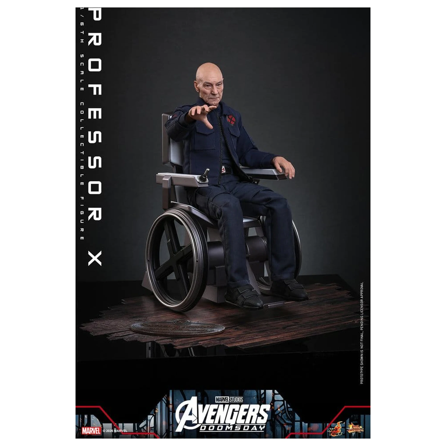 Marvel X-Men figurina de actiune 1/6 Profesor X 25 cm poza produsului