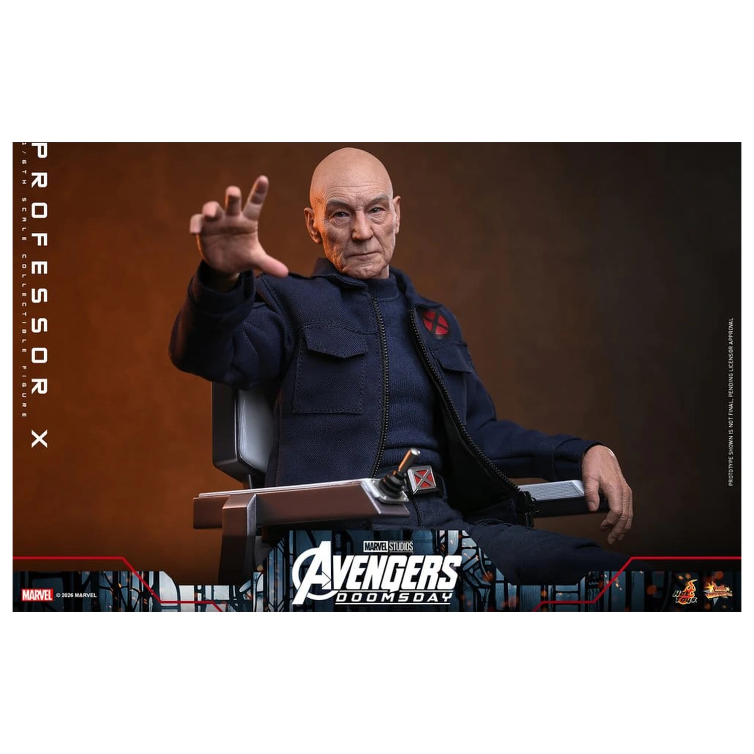 Marvel X-Men figurina de actiune 1/6 Profesor X 25 cm poza produsului