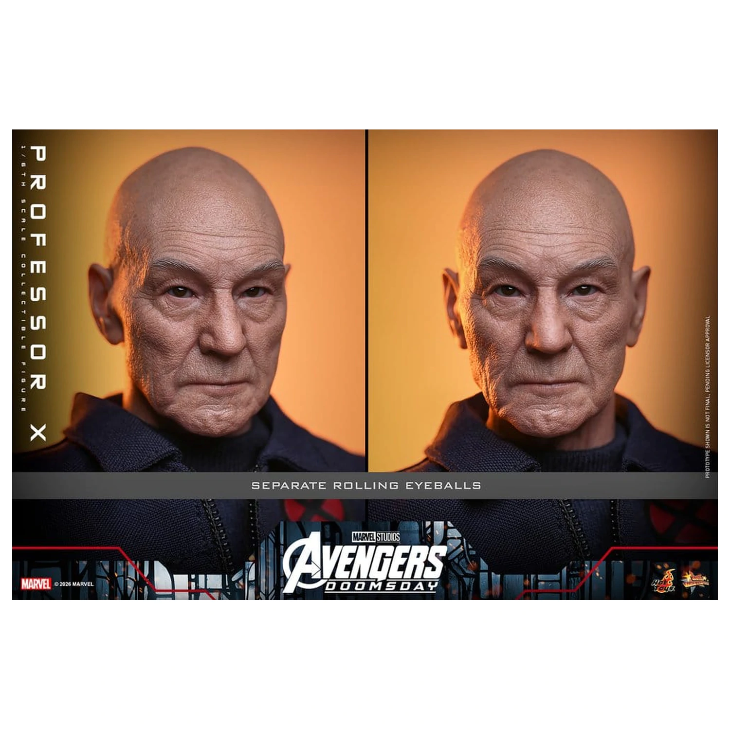 Marvel X-Men figurina de actiune 1/6 Profesor X 25 cm poza produsului