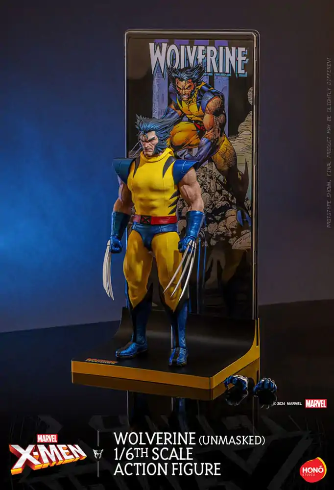 Marvel X-Men Figurina de acțiune 1/6 Wolverine (Neînfricat) 28 cm poza produsului