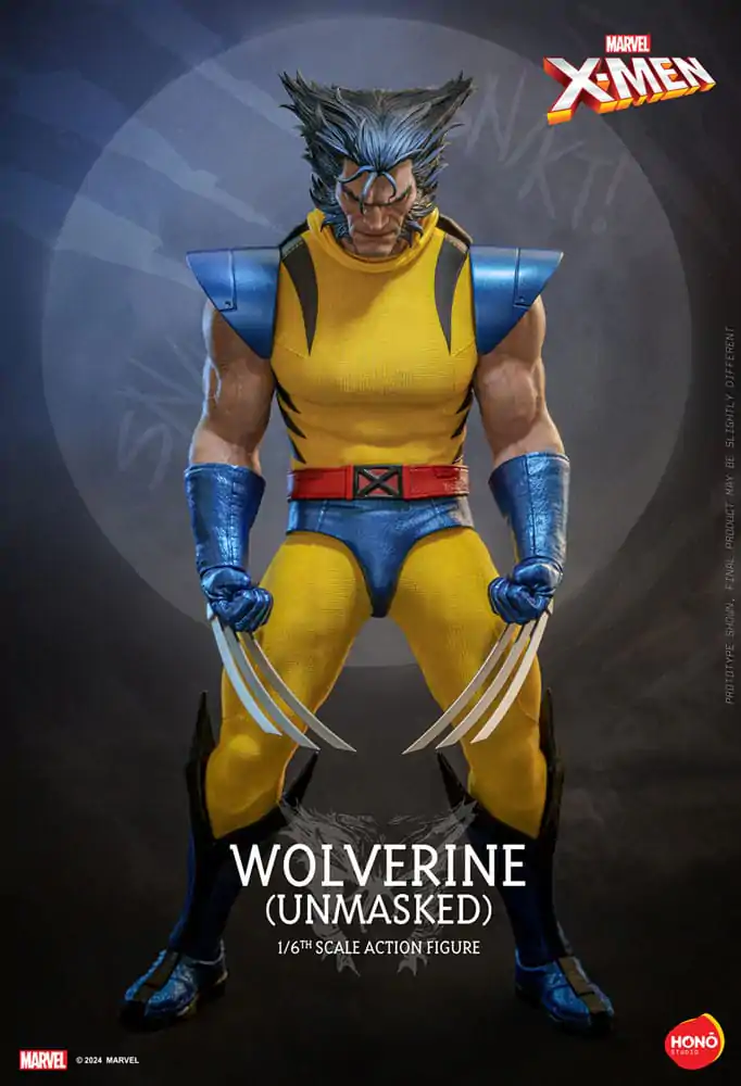 Marvel X-Men Figurina de acțiune 1/6 Wolverine (Neînfricat) 28 cm poza produsului