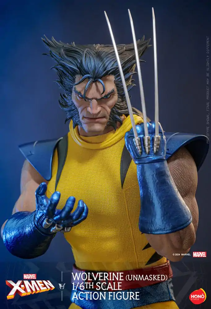 Marvel X-Men Figurina de acțiune 1/6 Wolverine (Neînfricat) 28 cm poza produsului