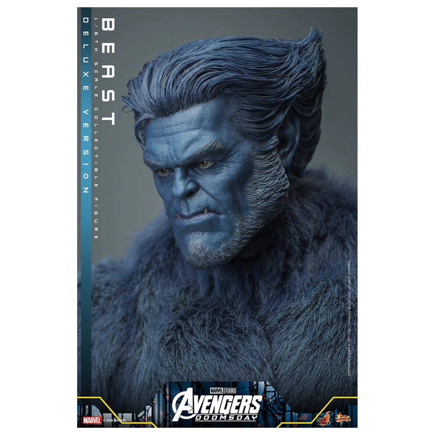 Figurina de actiune Marvel X-Men Movie Masterpiece 1/6 Beast (Deluxe Version) 33 cm poza produsului