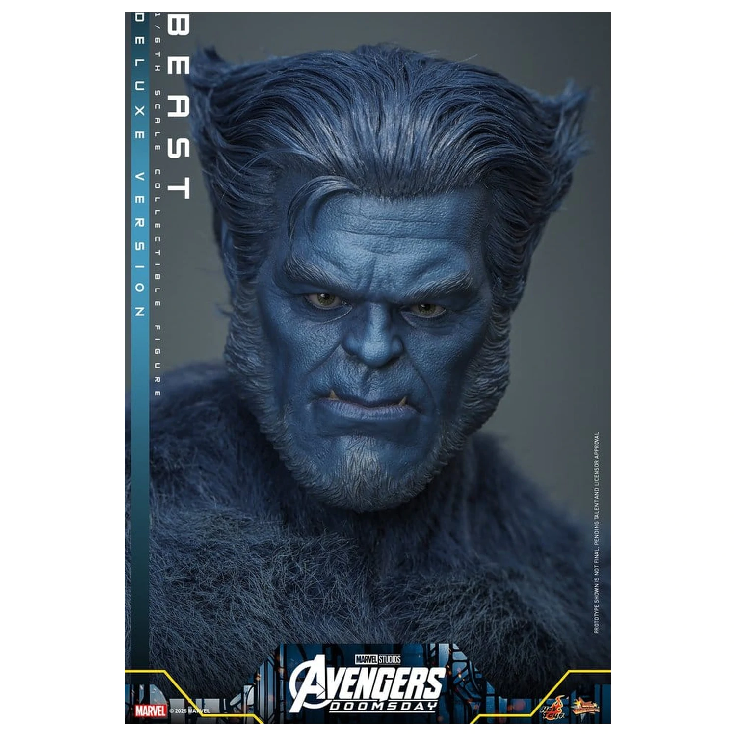 Figurina de actiune Marvel X-Men Movie Masterpiece 1/6 Beast (Deluxe Version) 33 cm poza produsului