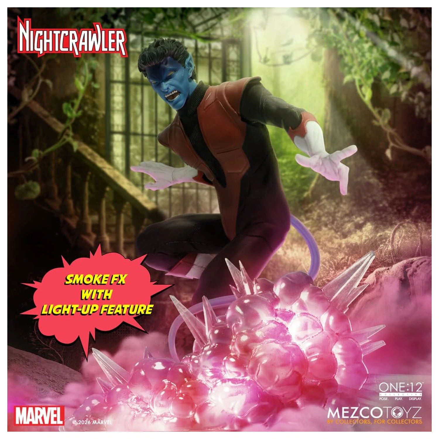 Marvel X-Men One:12 Collective Action Figure 1/12 Nightcrawler 16 cm poza produsului