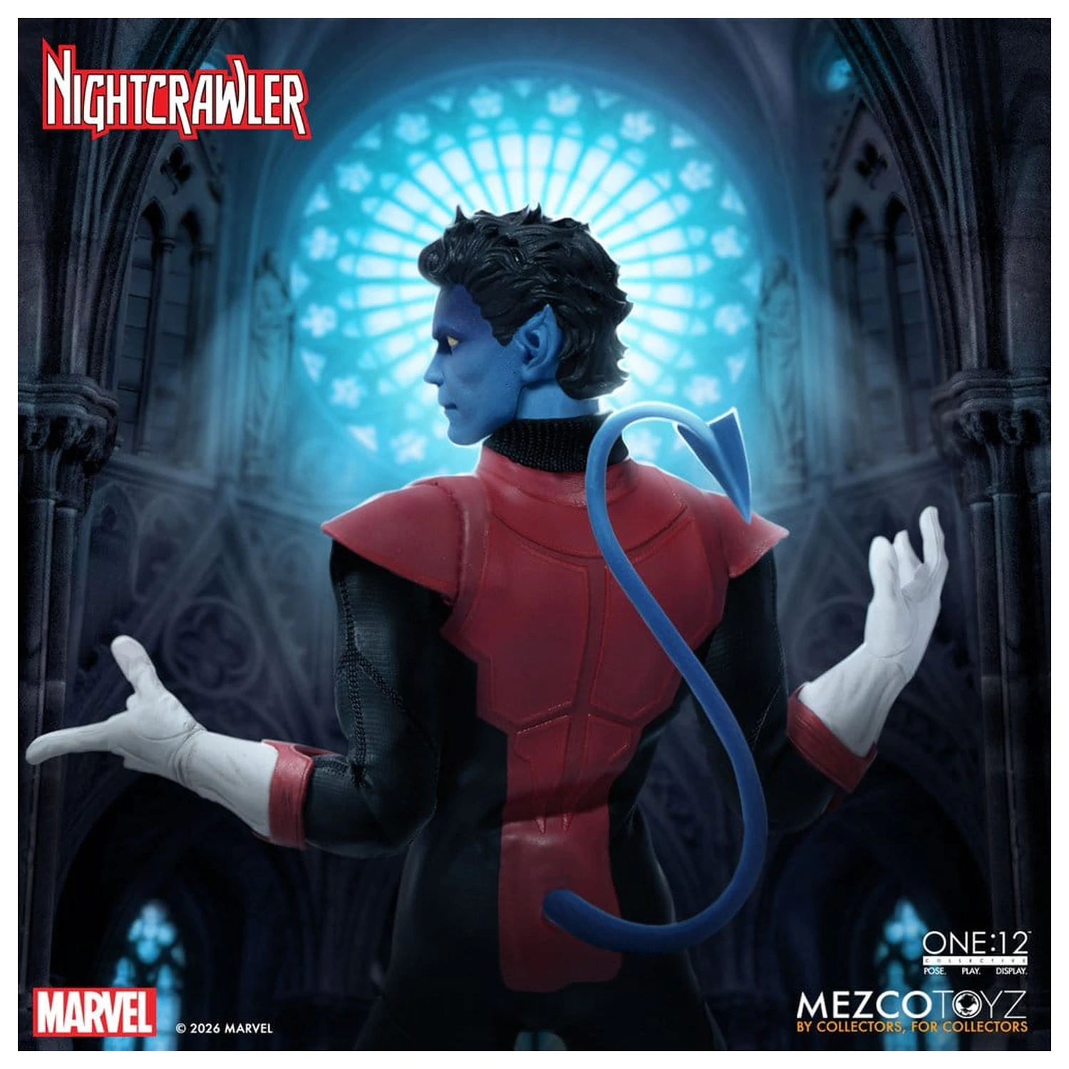 Marvel X-Men One:12 Collective Action Figure 1/12 Nightcrawler 16 cm poza produsului
