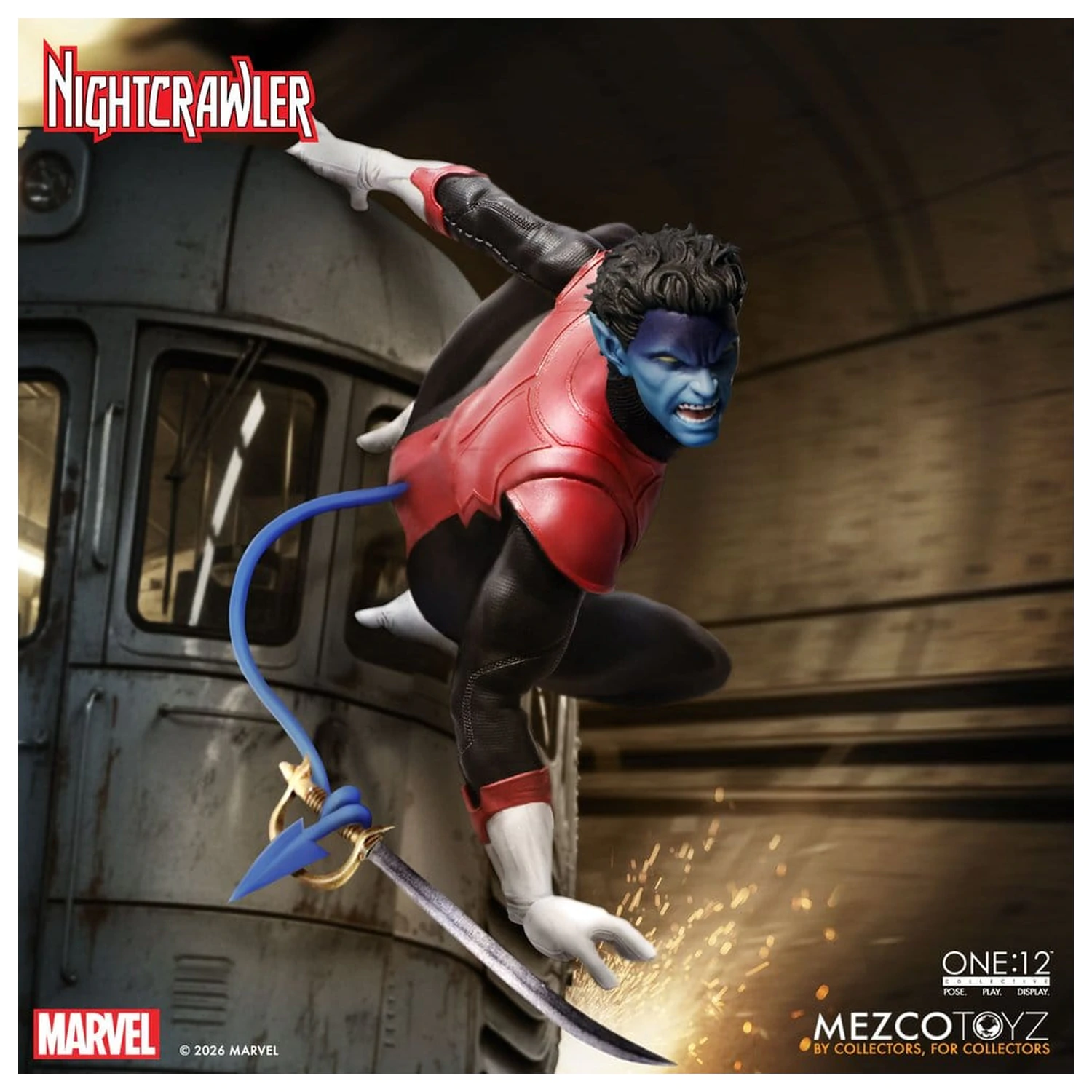 Marvel X-Men One:12 Collective Action Figure 1/12 Nightcrawler 16 cm poza produsului