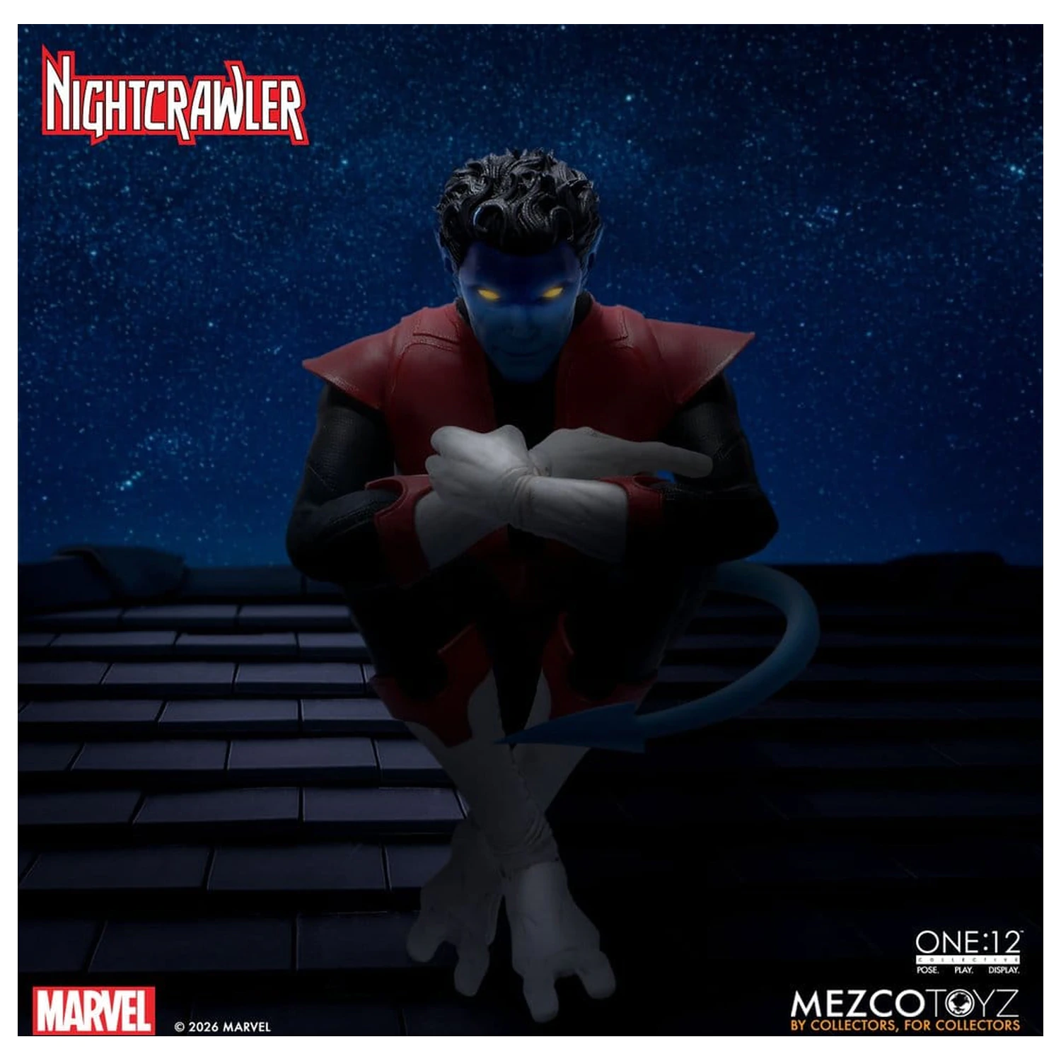 Marvel X-Men One:12 Collective Action Figure 1/12 Nightcrawler 16 cm poza produsului