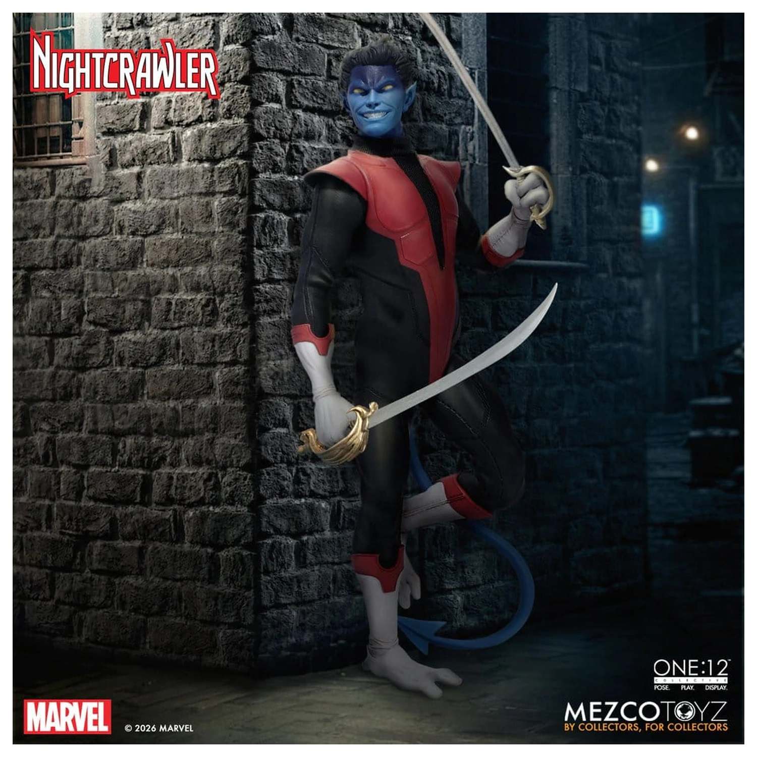 Marvel X-Men One:12 Collective Action Figure 1/12 Nightcrawler 16 cm poza produsului
