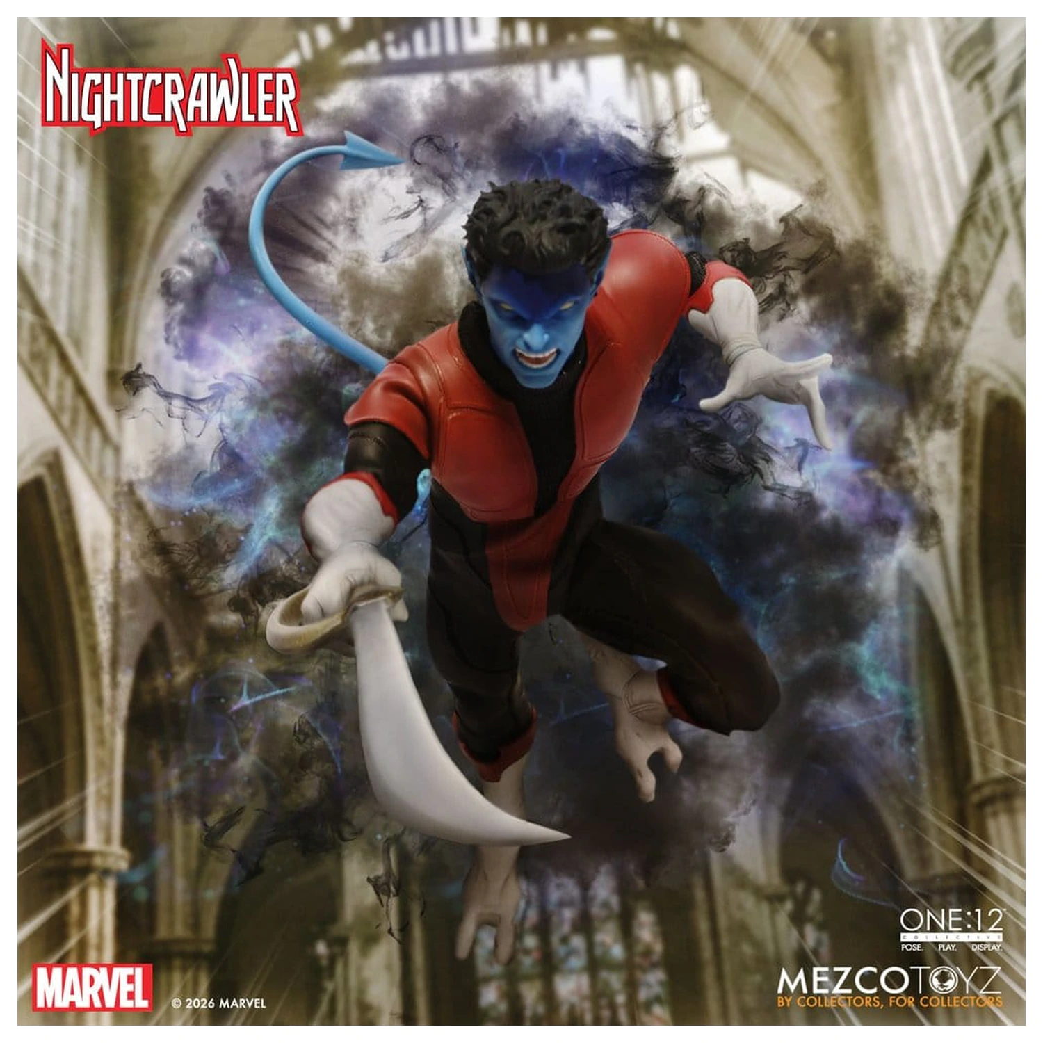 Marvel X-Men One:12 Collective Action Figure 1/12 Nightcrawler 16 cm poza produsului