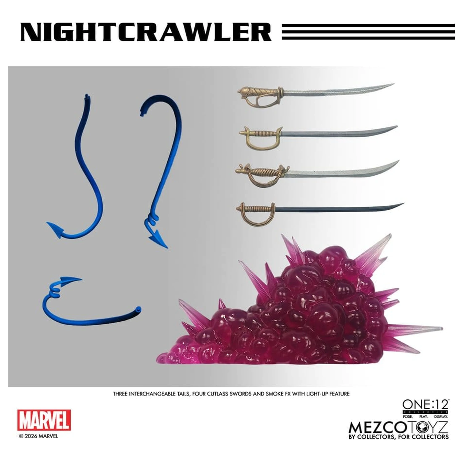Marvel X-Men One:12 Collective Action Figure 1/12 Nightcrawler 16 cm poza produsului