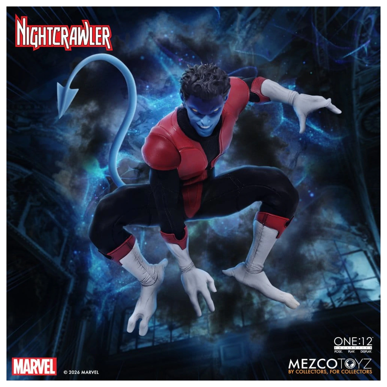 Marvel X-Men One:12 Collective Action Figure 1/12 Nightcrawler 16 cm poza produsului