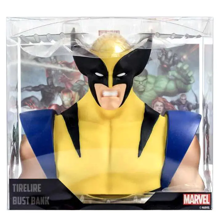 Marvel X-Men Wolverine cutie de bani bust 20cm poza produsului