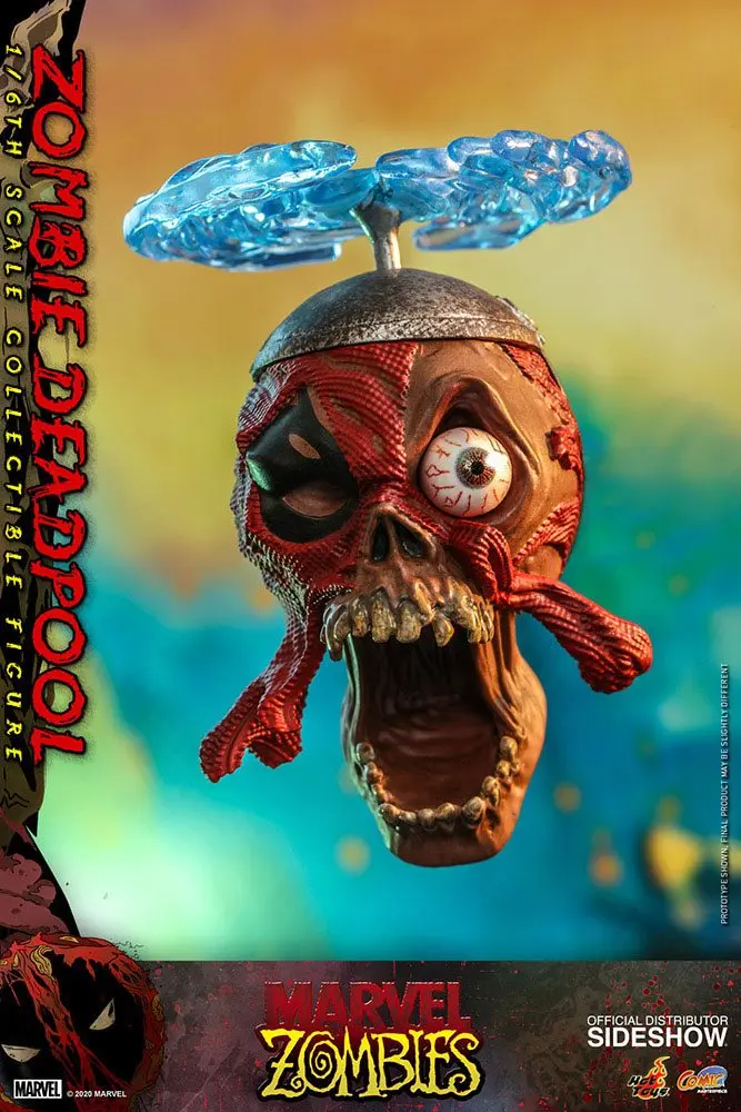 Figurină de acțiune Masterpiece Comics Marvel Zombies 1/6 Zombie Deadpool 31 cm poza produsului