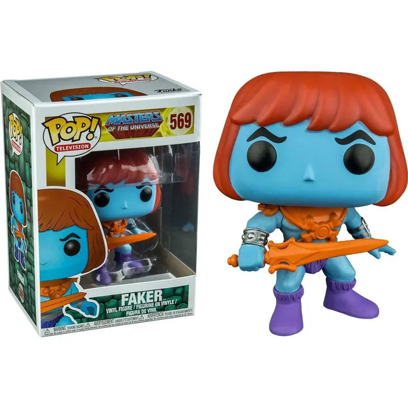 figurina POP Masters Of The Universe Faker Exclusiv poza produsului