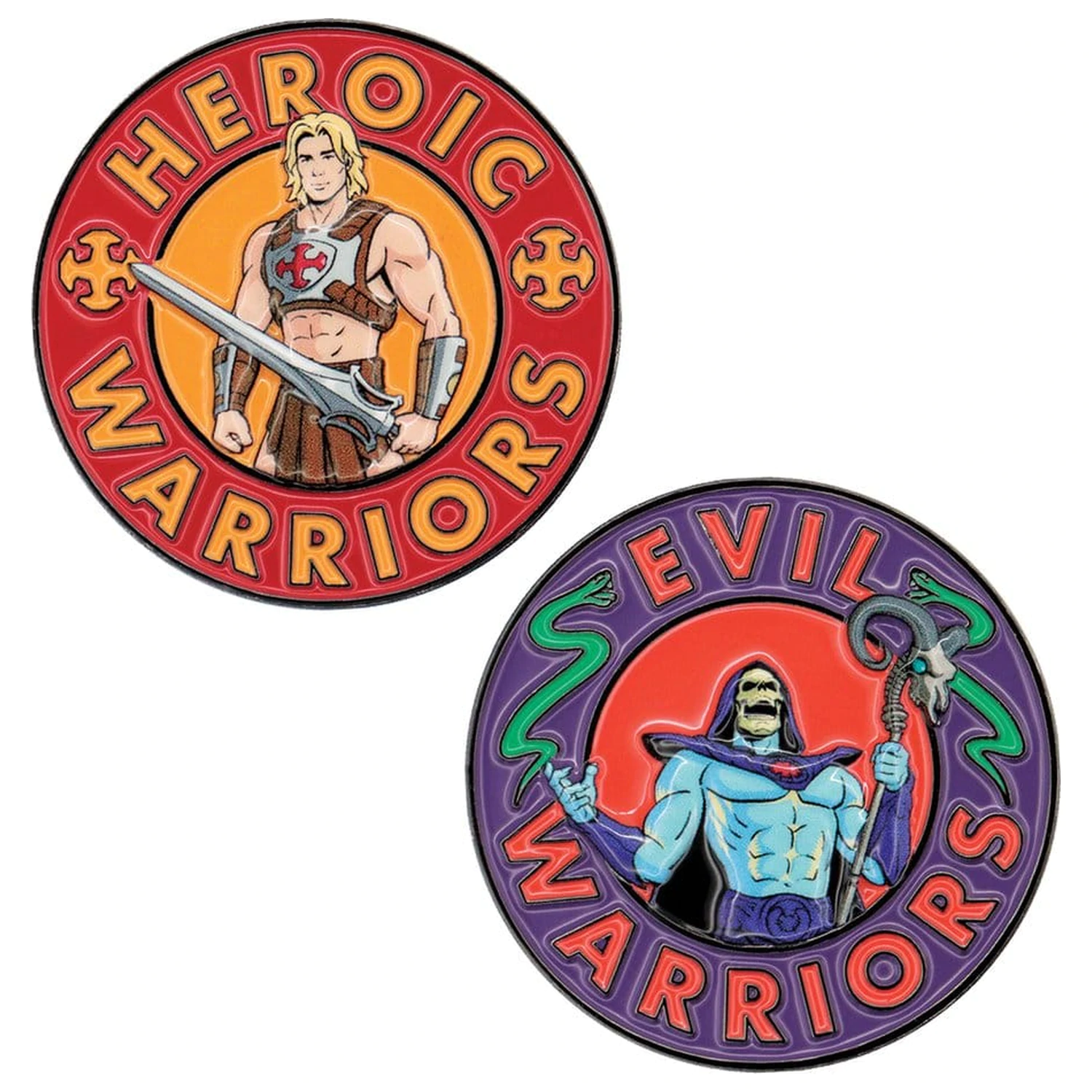 Masters of the Universe 2026 Monedă de Colecție He-Man & Skeletor Ediție Limitată poza produsului