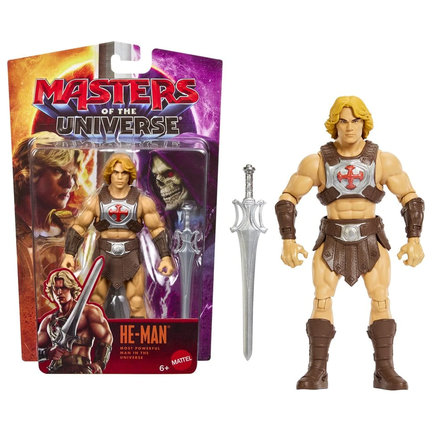 Masters of the Universe 2026 Movie Action Figure He-Man 14 cm poza produsului