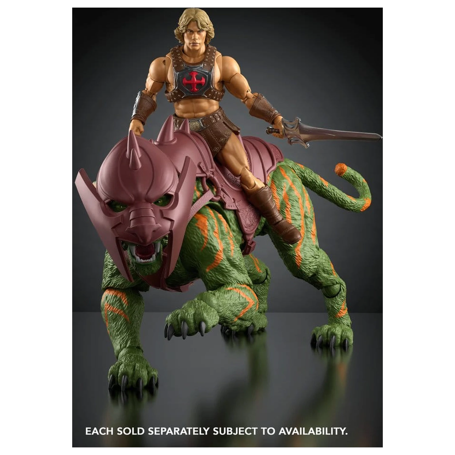 Masters of the Universe 2026 Movie Chronicles figurina de actiune Battle Cat 17 cm poza produsului
