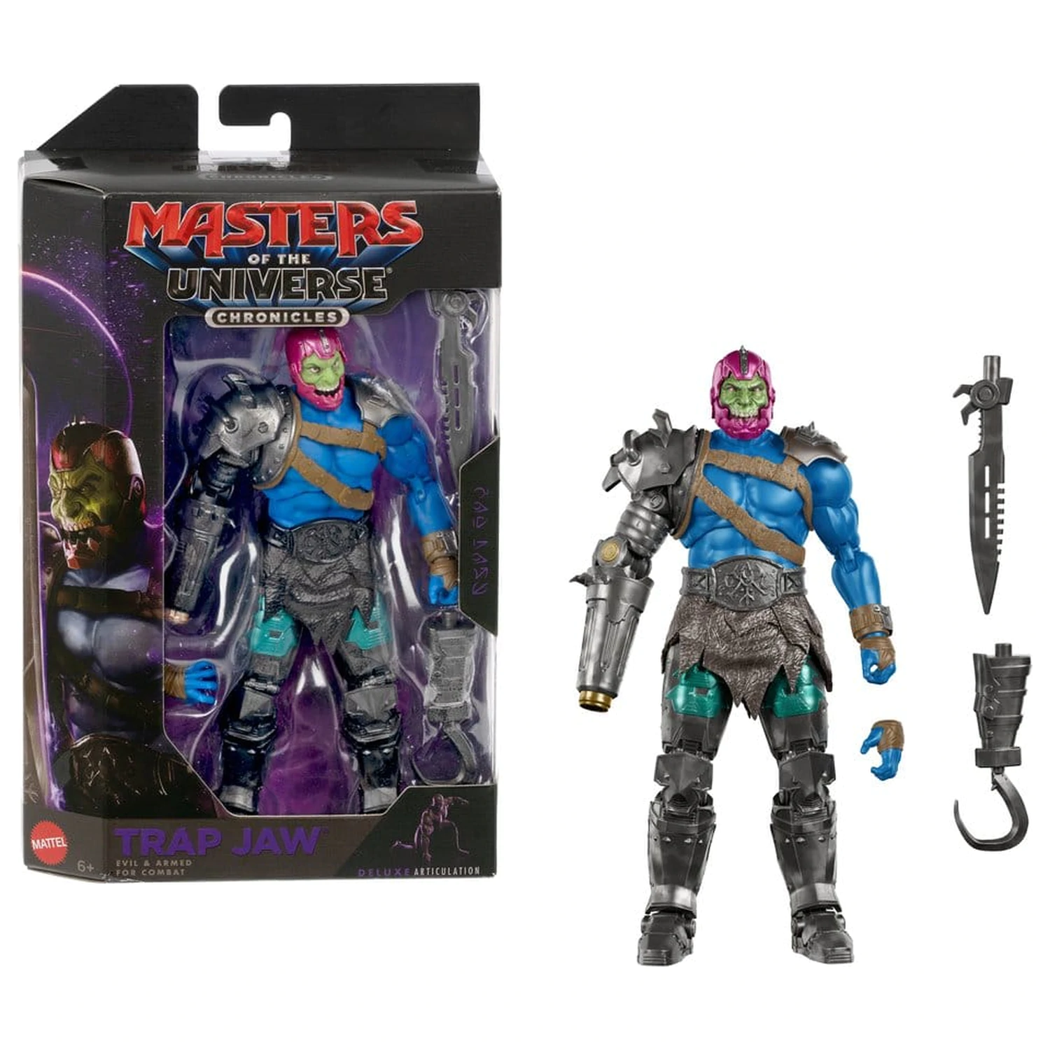 Masters of the Universe 2026 Movie Chronicles figurina de actiune Trap-Jaw 18 cm poza produsului