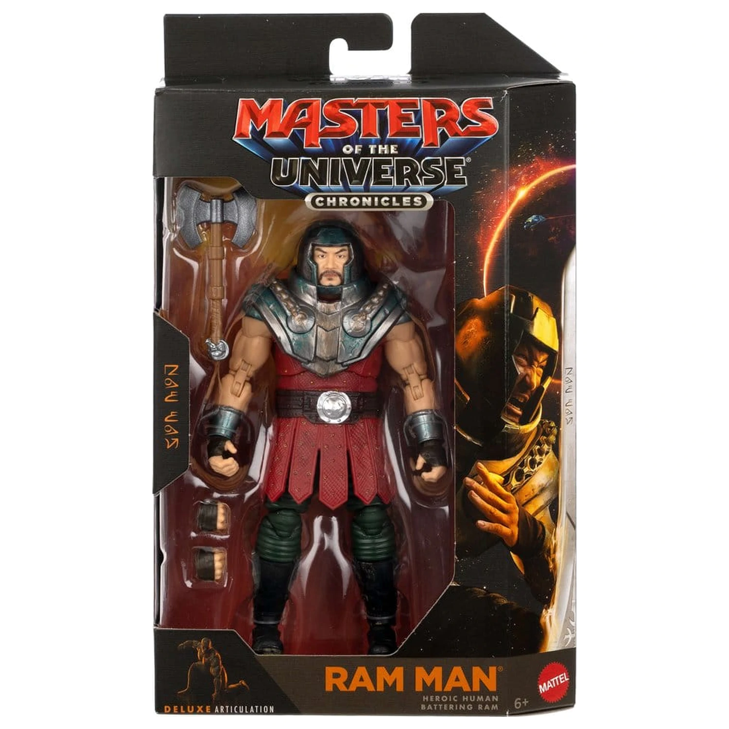 Masters of the Universe 2026 Movie Chronicles figurina de actiune Ram Man 17 cm poza produsului
