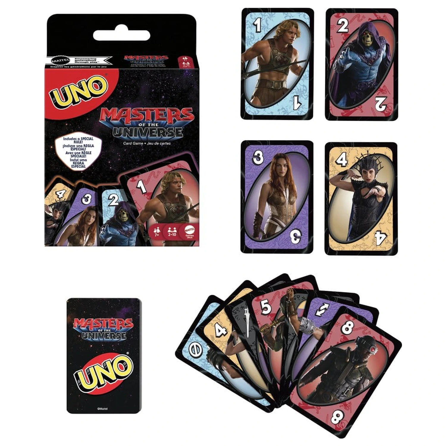 Masters of the Universe 2026 Movie UNO Card Game poza produsului