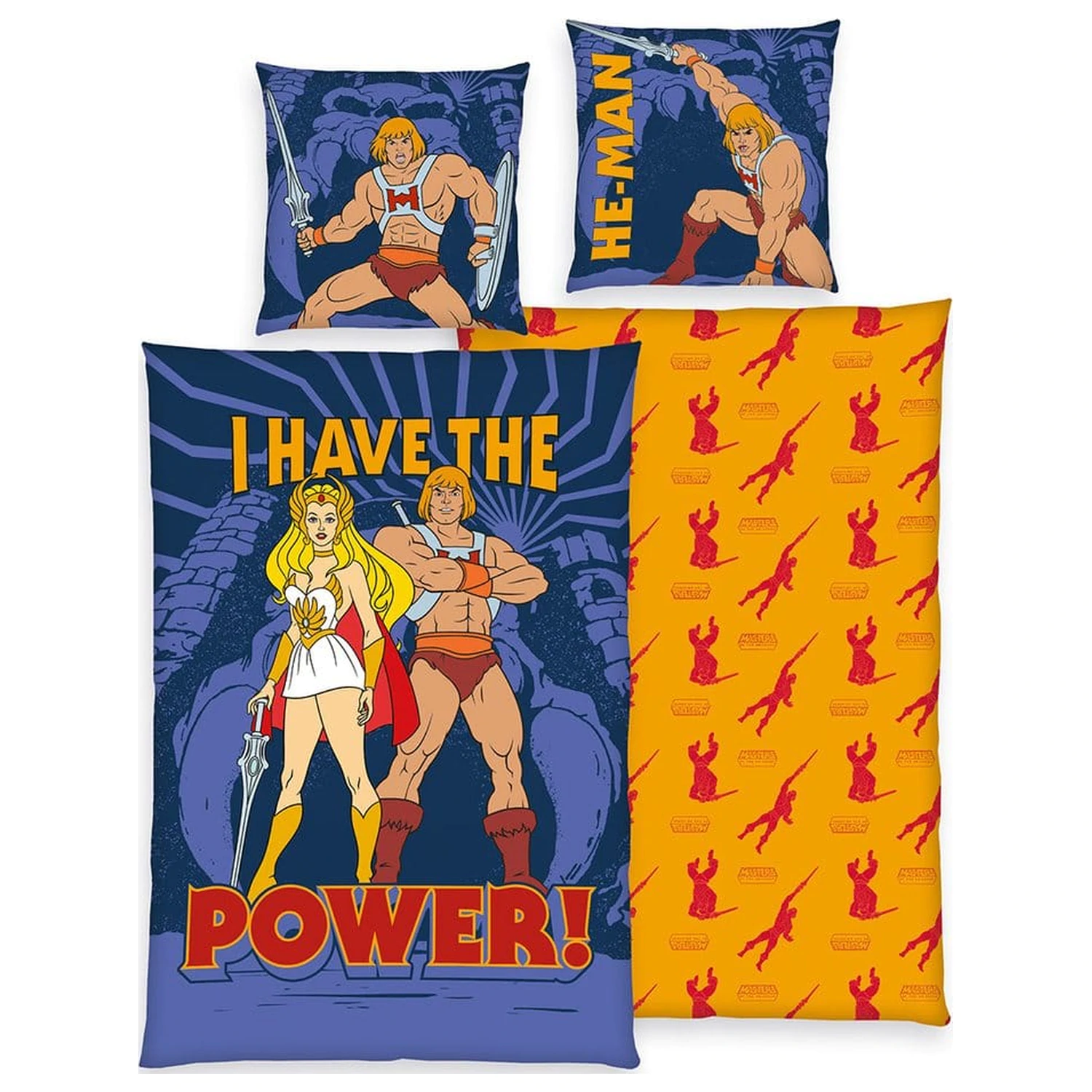 Masters of the Universe Lenjerie de pat 135 x 200 cm poza produsului
