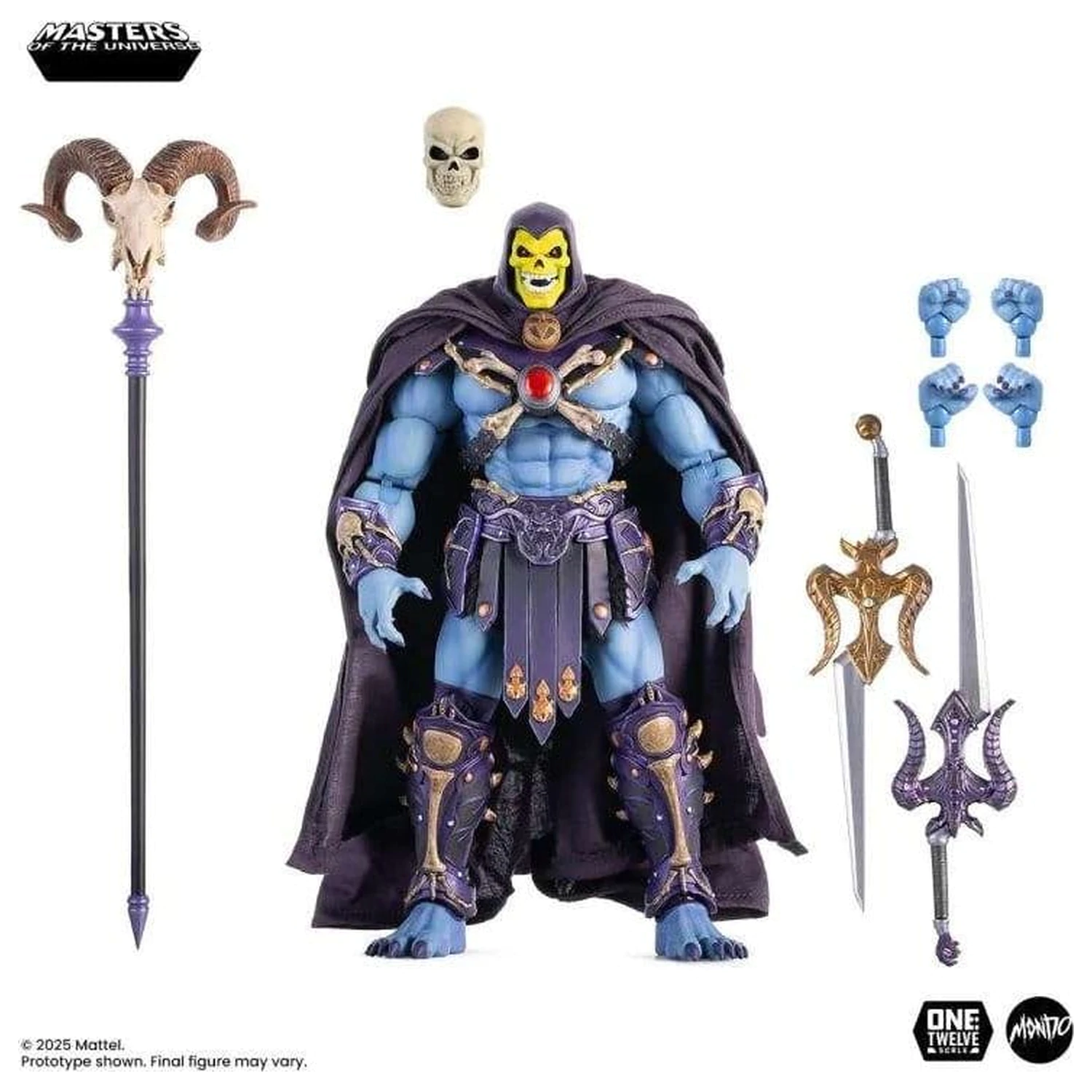 Masters of the Universe figurina de actiune 1/12 200x - Skeletor poza produsului