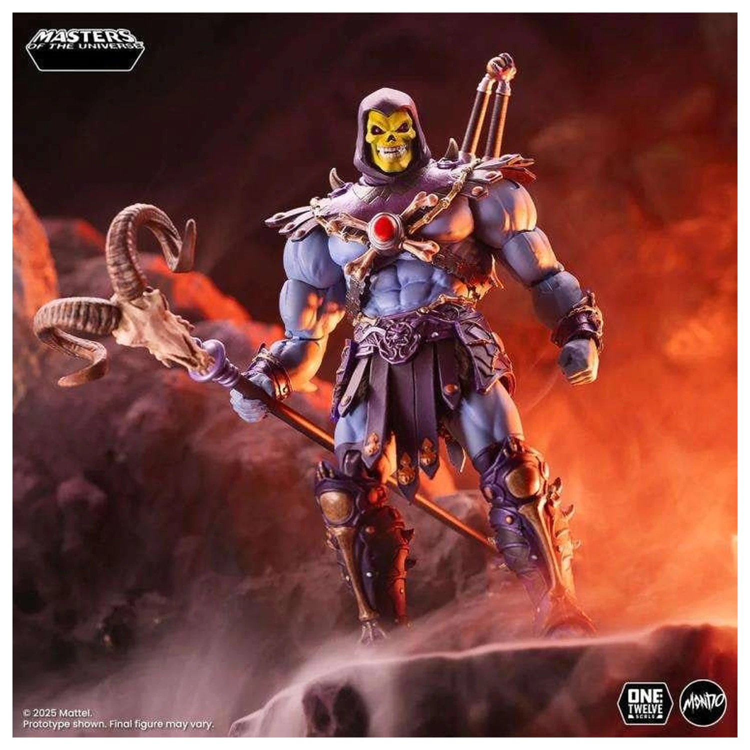 Masters of the Universe figurina de actiune 1/12 200x - Skeletor poza produsului