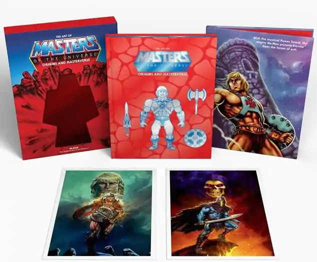 Masters of the Universe Carte de Artă Origins și Masterverse Ediție Deluxe poza produsului