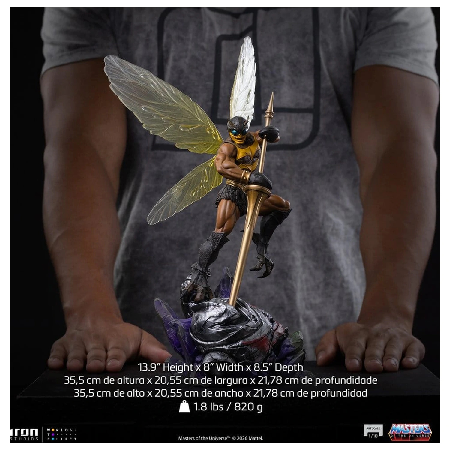 Masters of the Universe Statuie Art Scale 1/10 Buzz-Off 36 cm poza produsului