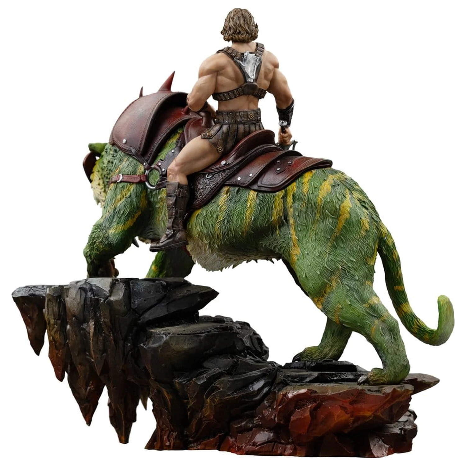 Masters of the Universe Art Scale Statuie 1/10 He-Man and Battle Cat 33 cm poza produsului