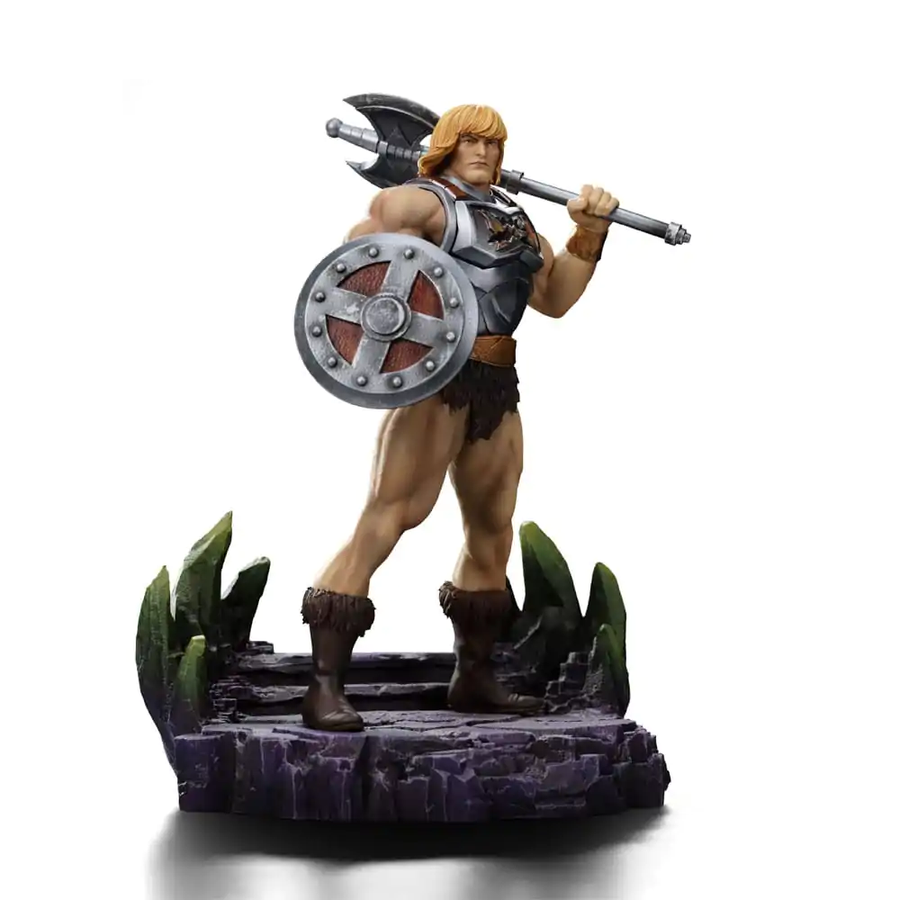 Masters of the Universe Art Scale Statuie 1/10 He-Man Battle Armor Version 23 cm poza produsului