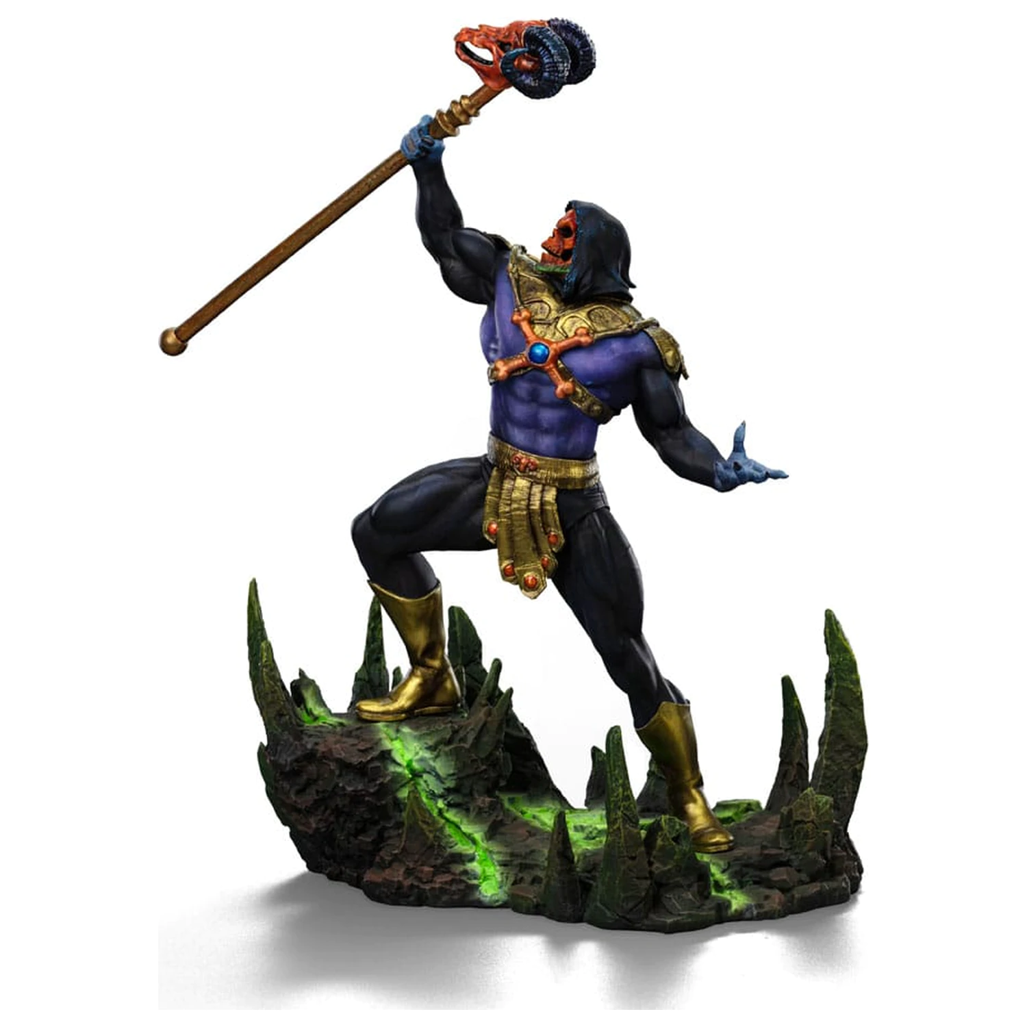 Masters of the Universe Art Scale Statuie 1/10 Skeletor Disco Ver. 28 cm poza produsului