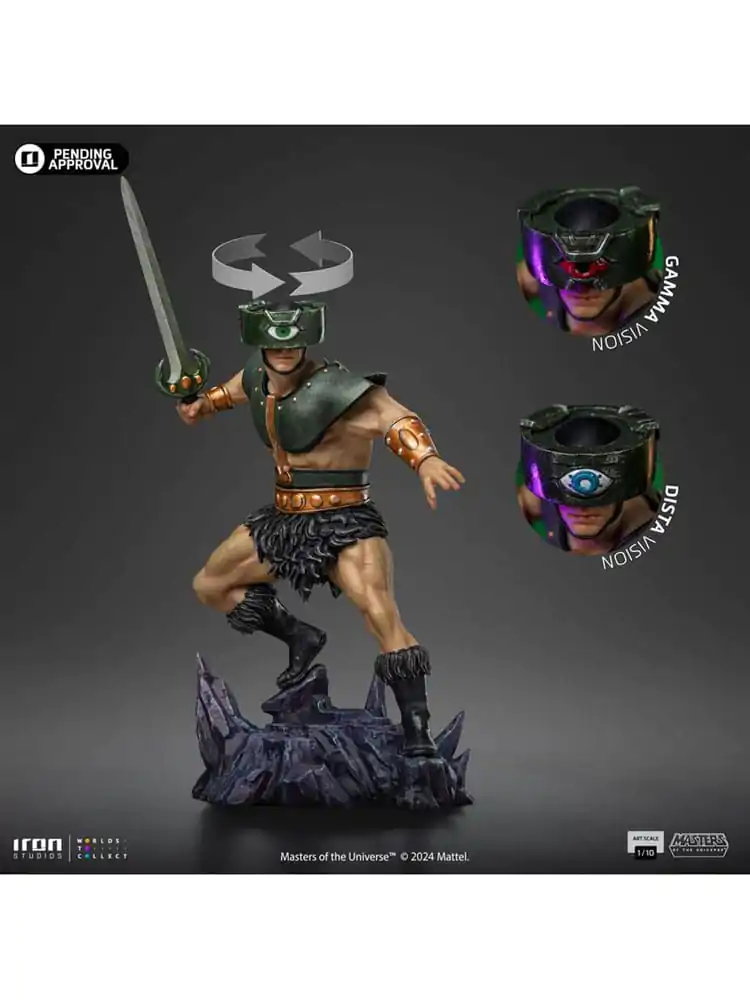 Statuie Art Scale Masters of the Universe 1/10 Triklops 24 cm poza produsului