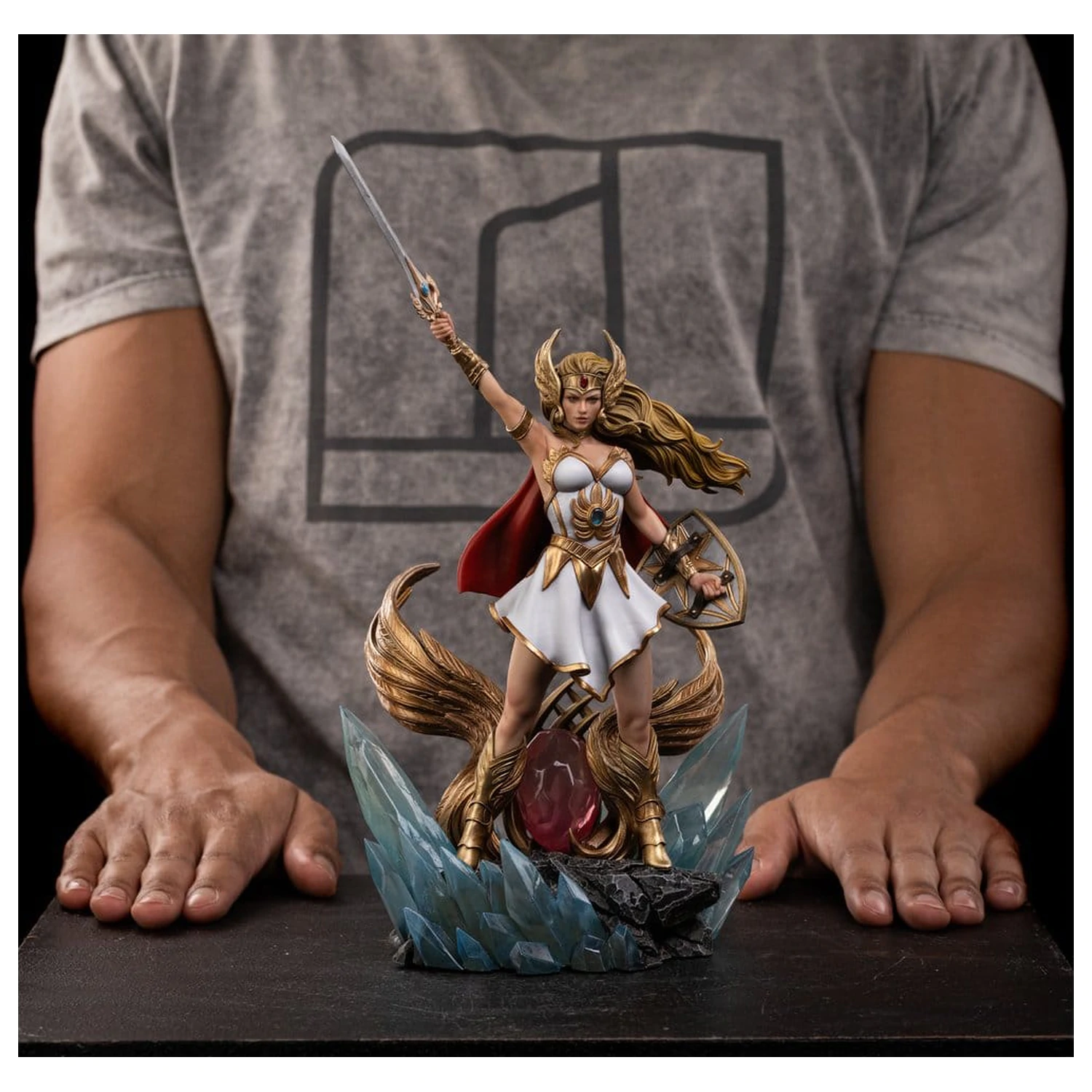 Masters of the Universe Statuie Art Scale (Unleashed) 1/10 She-Ra Unleashed 31 cm poza produsului