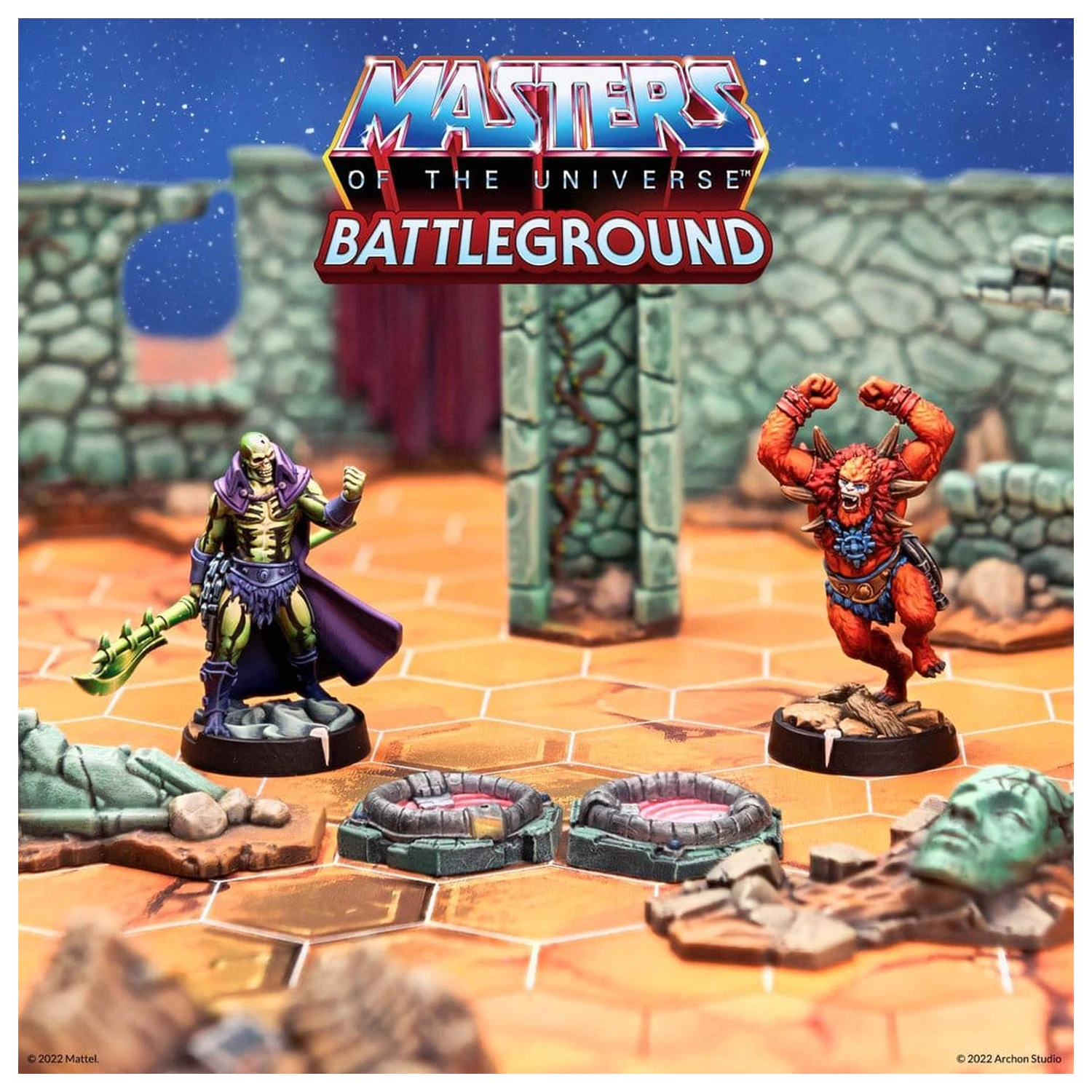 Masters of the Universe: Battleground Miniatures Game Wave 1: Evil Warriors Faction *Versiune Germană* poza produsului