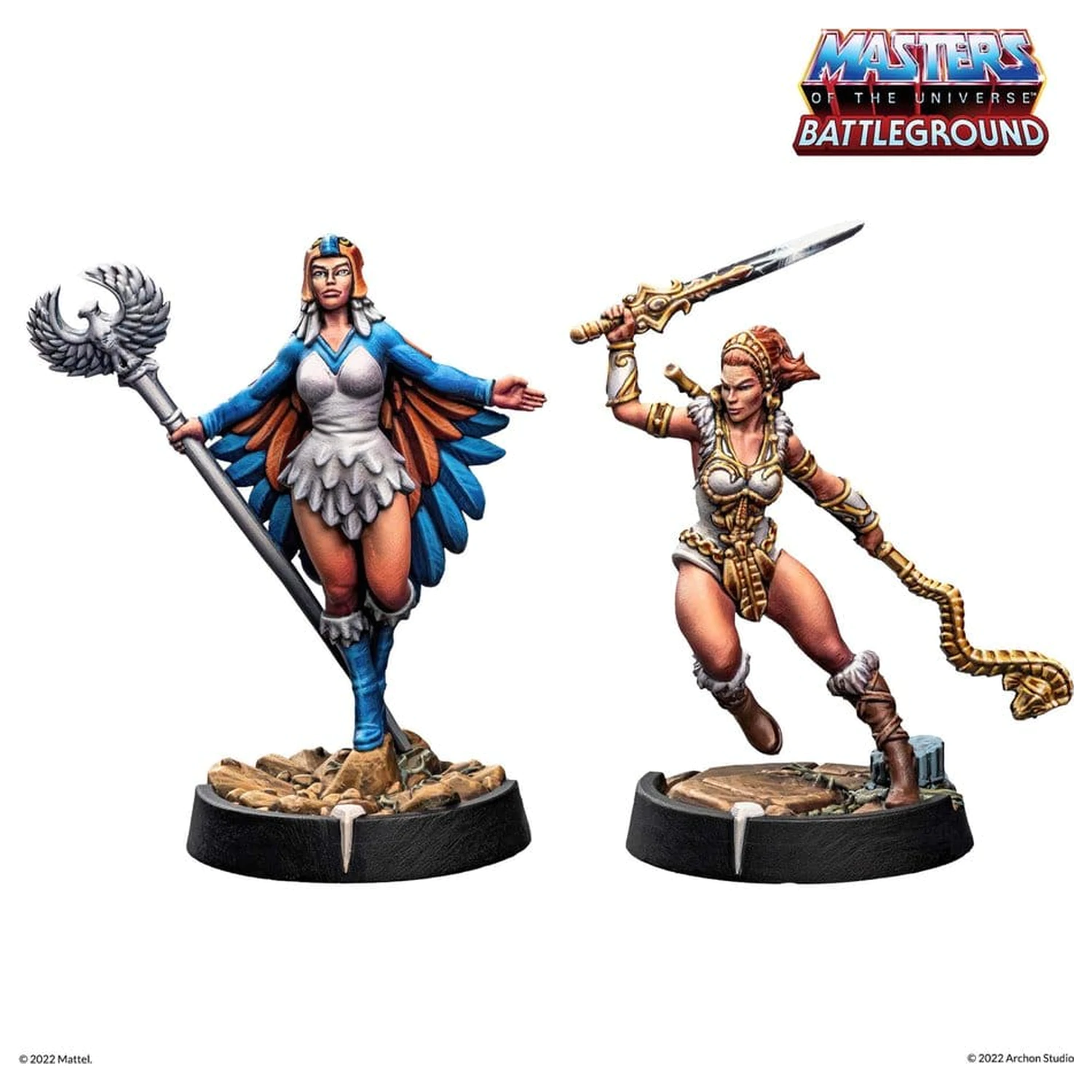 Masters of the Universe: Battleground Miniatures Joc de miniatură Wave 1: Masters of the Universe Facțiune *Versiune în limba engleză* poza produsului