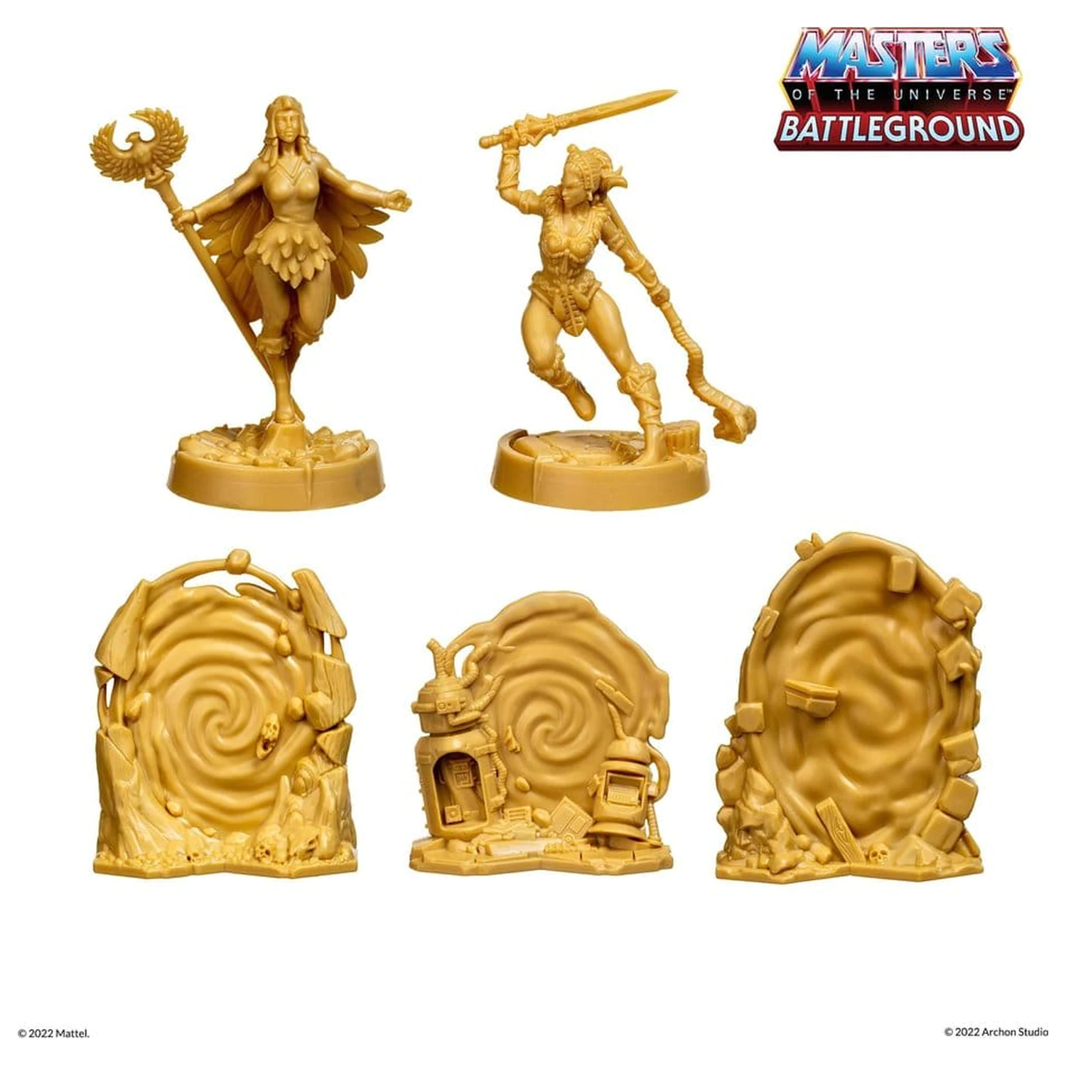 Masters of the Universe: Battleground Miniatures Joc de miniatură Wave 1: Masters of the Universe Facțiune *Versiune în limba engleză* poza produsului