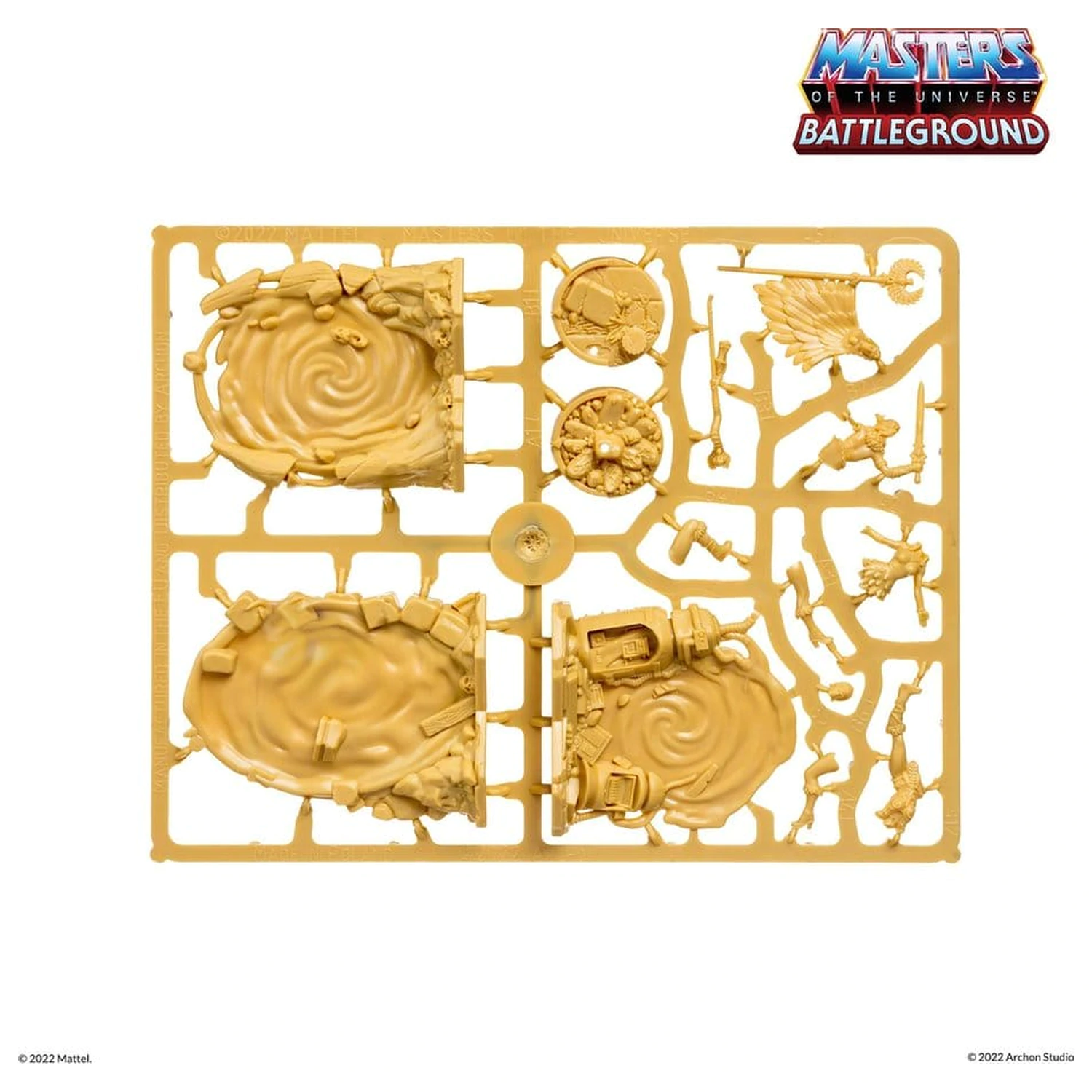 Masters of the Universe: Battleground Miniatures Game Wave 1: Masters of the Universe Faction *Versiune Germană* poza produsului