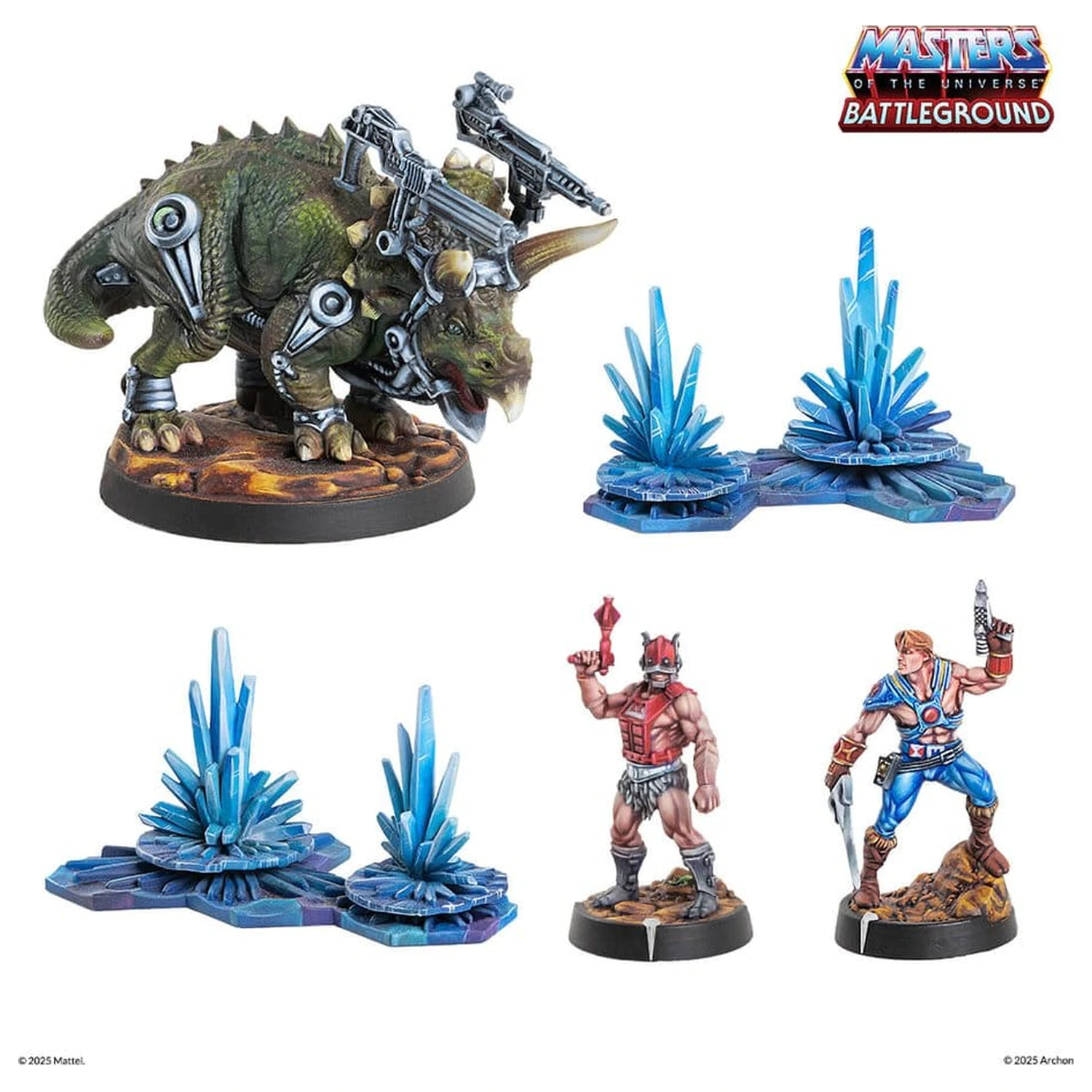 Masters of the Universe: Battleground Miniatures Game Wave 10: Preternian Heroes Faction Versiunea în Engleză poza produsului