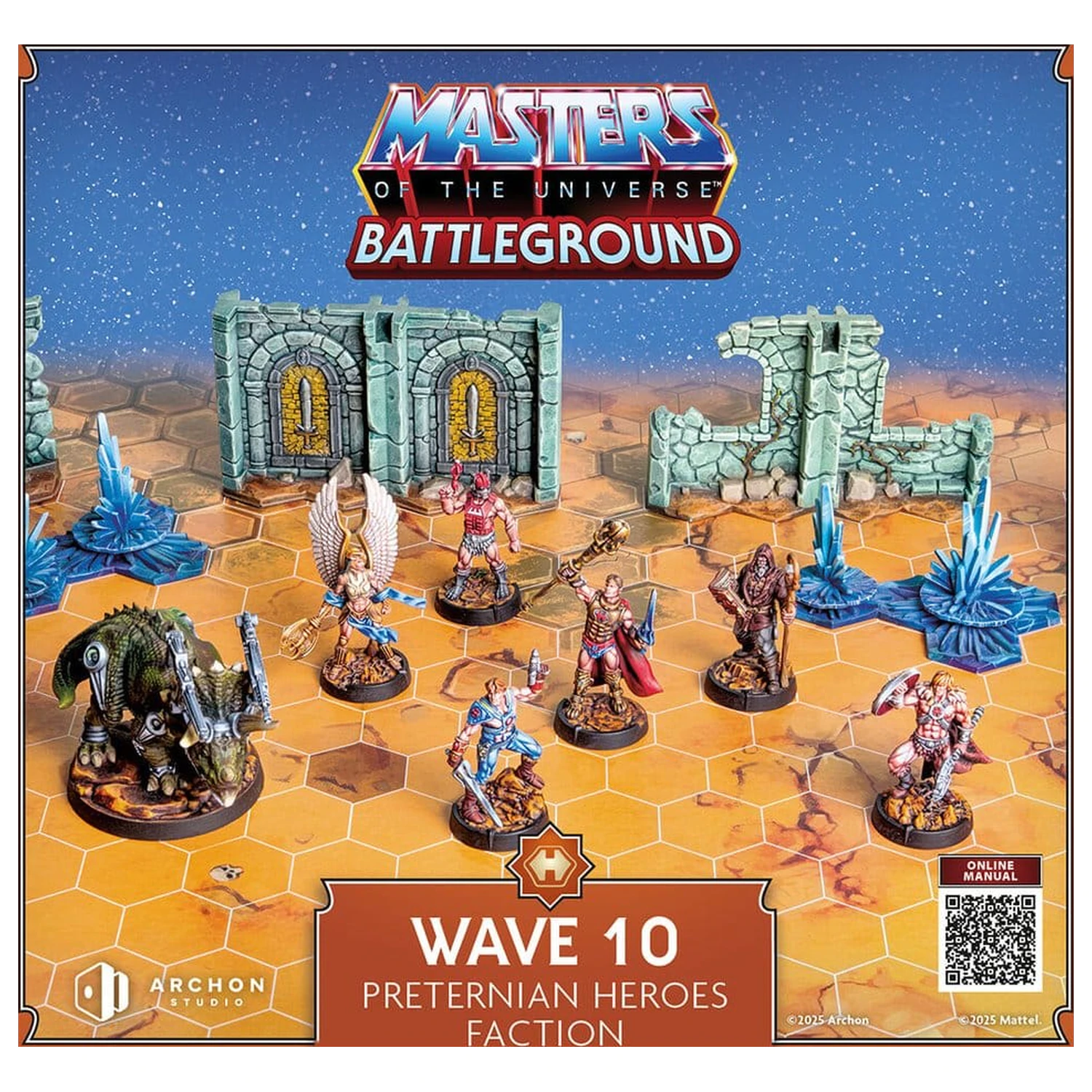 Masters of the Universe: Battleground Miniatures Game Wave 10: Preternian Heroes Faction *Versiunea germană* poza produsului
