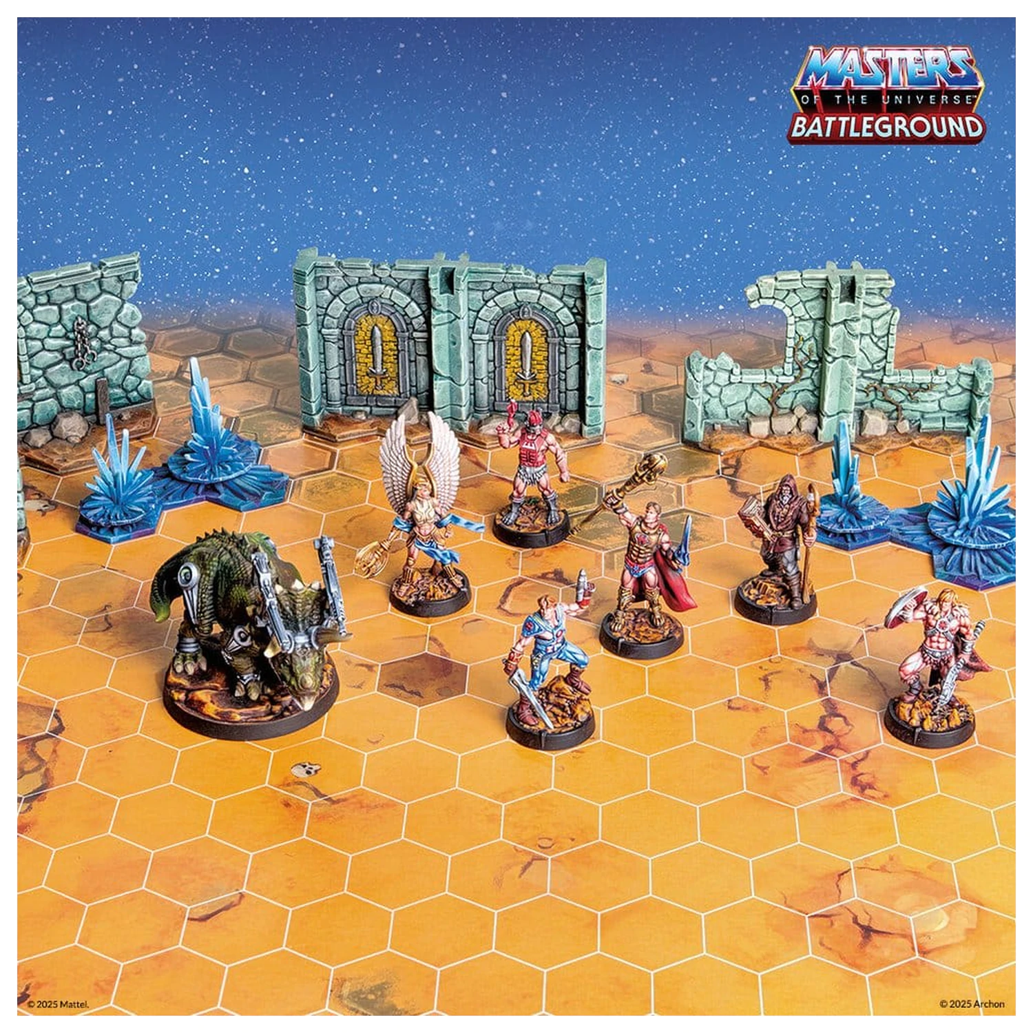 Masters of the Universe: Battleground Miniatures Game Wave 10: Preternian Heroes Faction *Versiunea germană* poza produsului