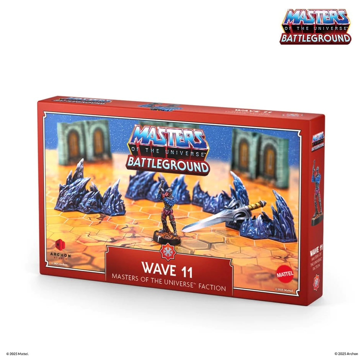 Masters of the Universe: Battleground Miniatures Game Wave 11: Masters of the Universe Faction (Roboto) Versiunea Engleza poza produsului