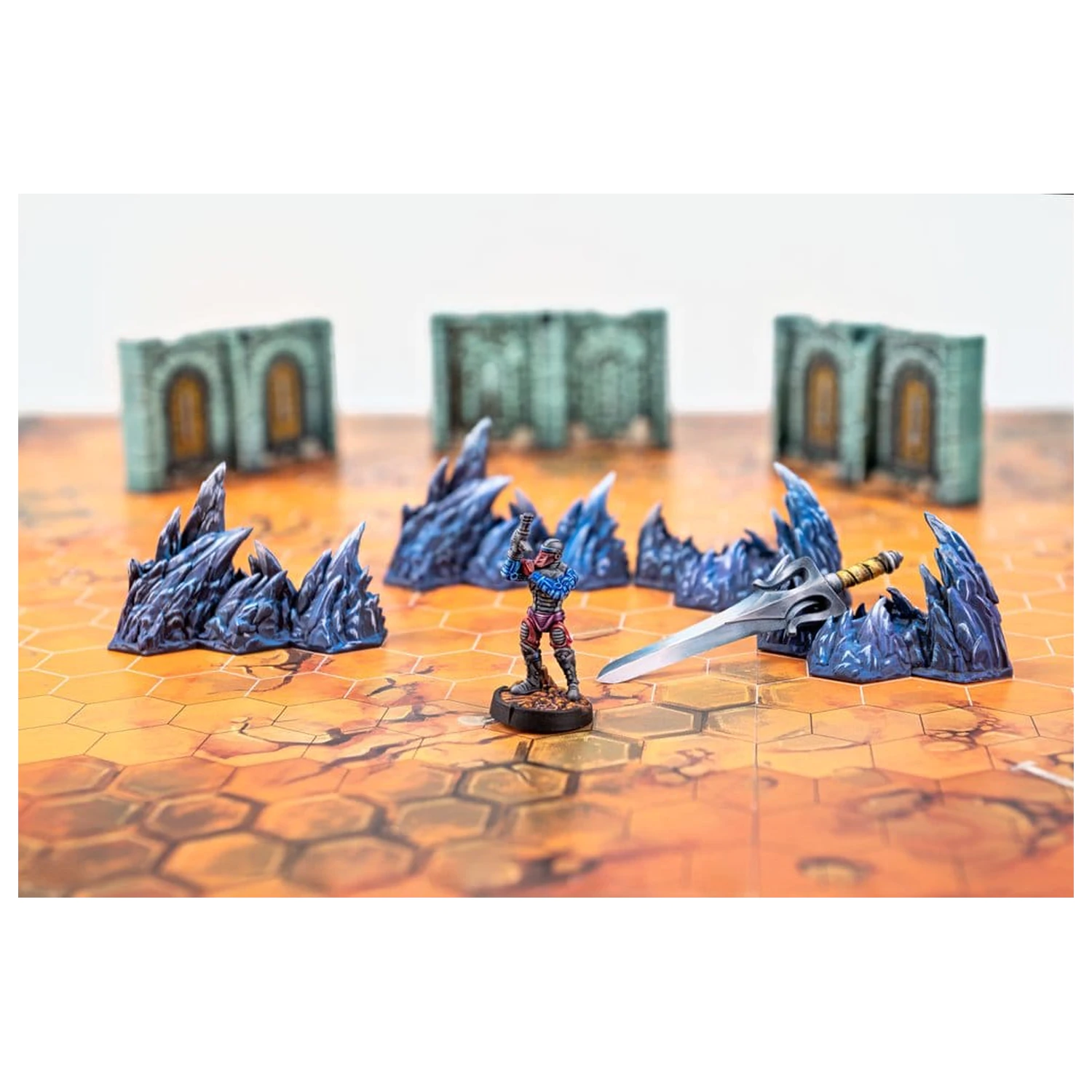 Masters of the Universe: Battleground Miniatures Game Wave 11: Masters of the Universe Faction (Roboto) Versiunea Engleza poza produsului