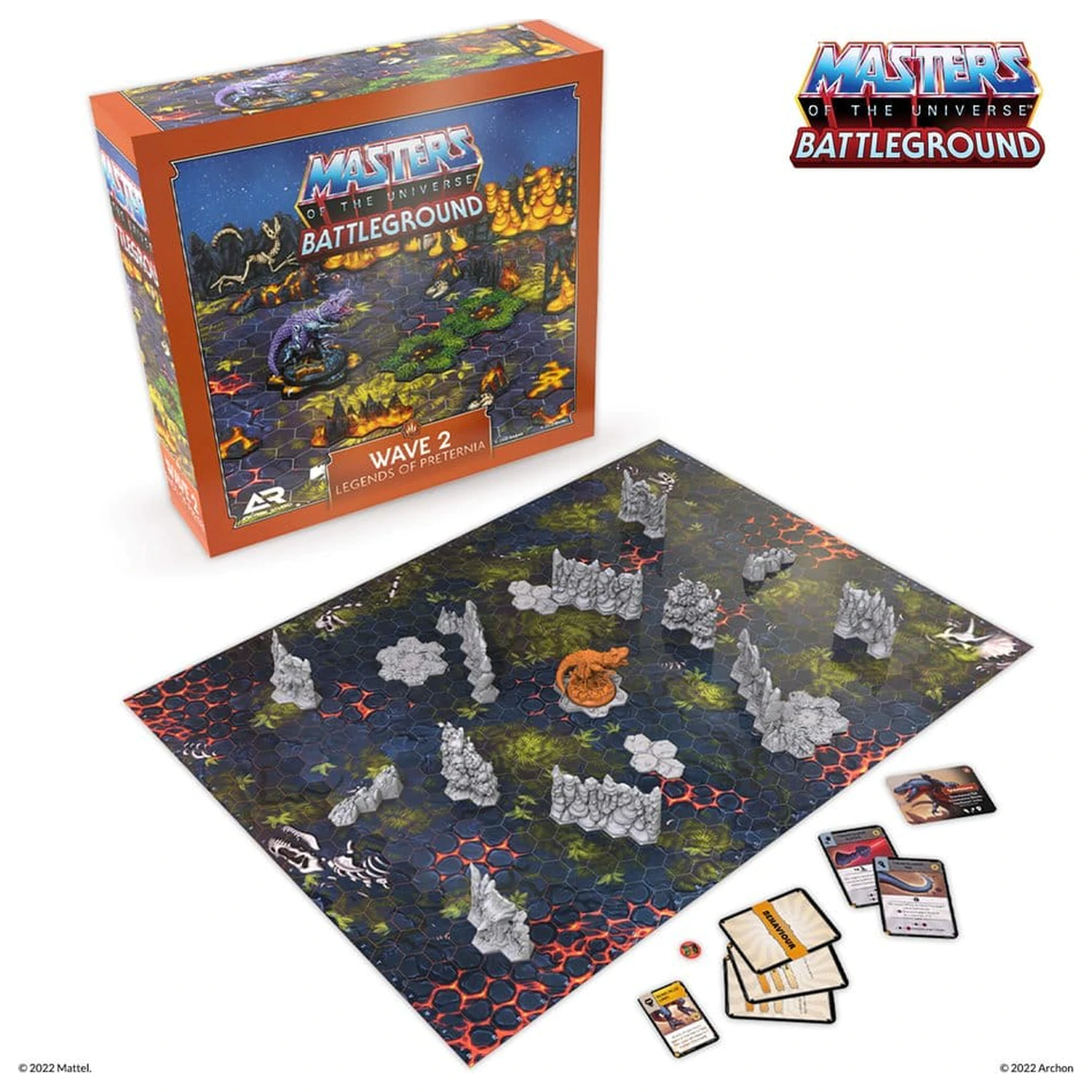 Masters of the Universe: Battleground Miniatures Game Wave 2: Legends of Preternia Versiunea engleză poza produsului